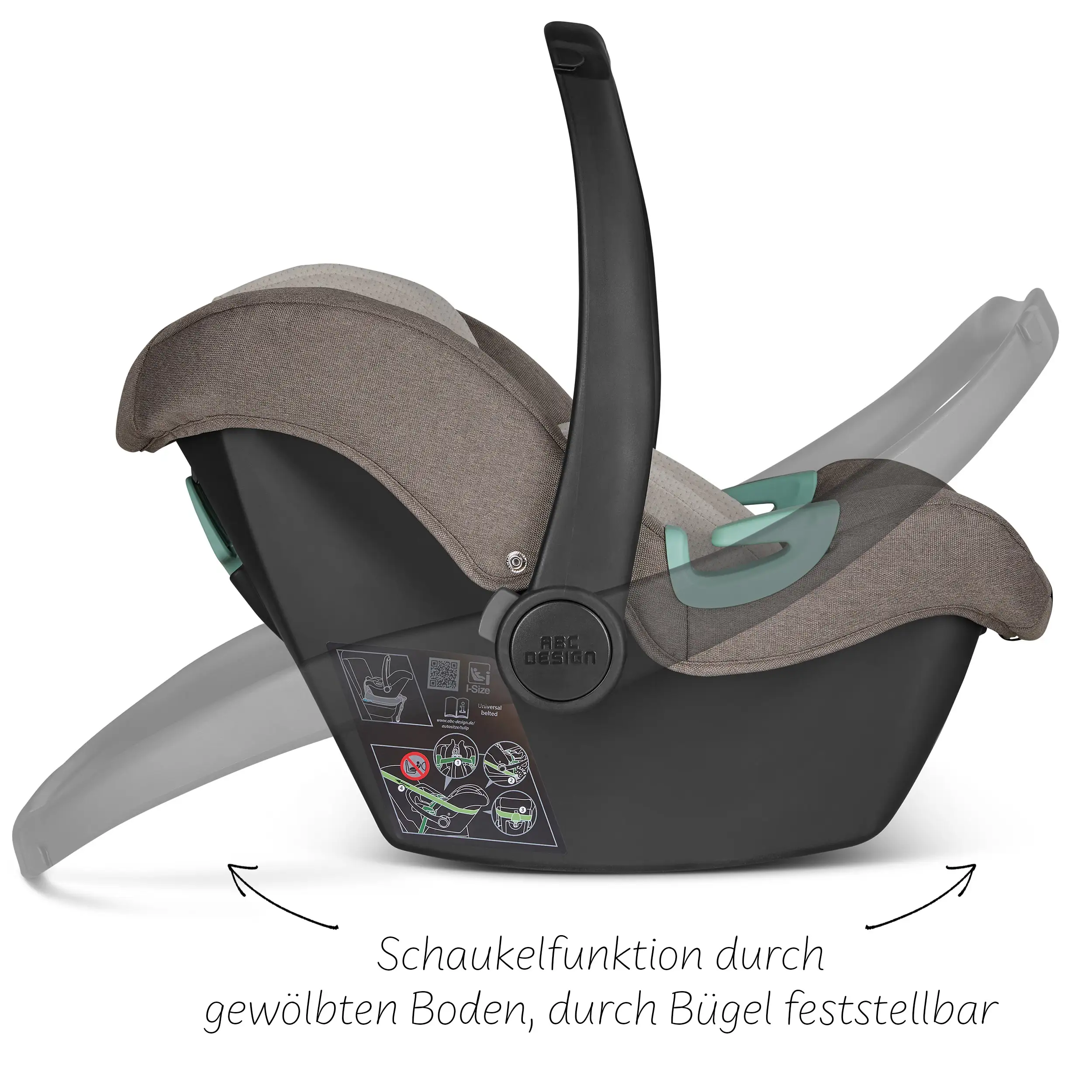 Infant Car Seat Tulip i-Size (for Newborn Babys) - Nature