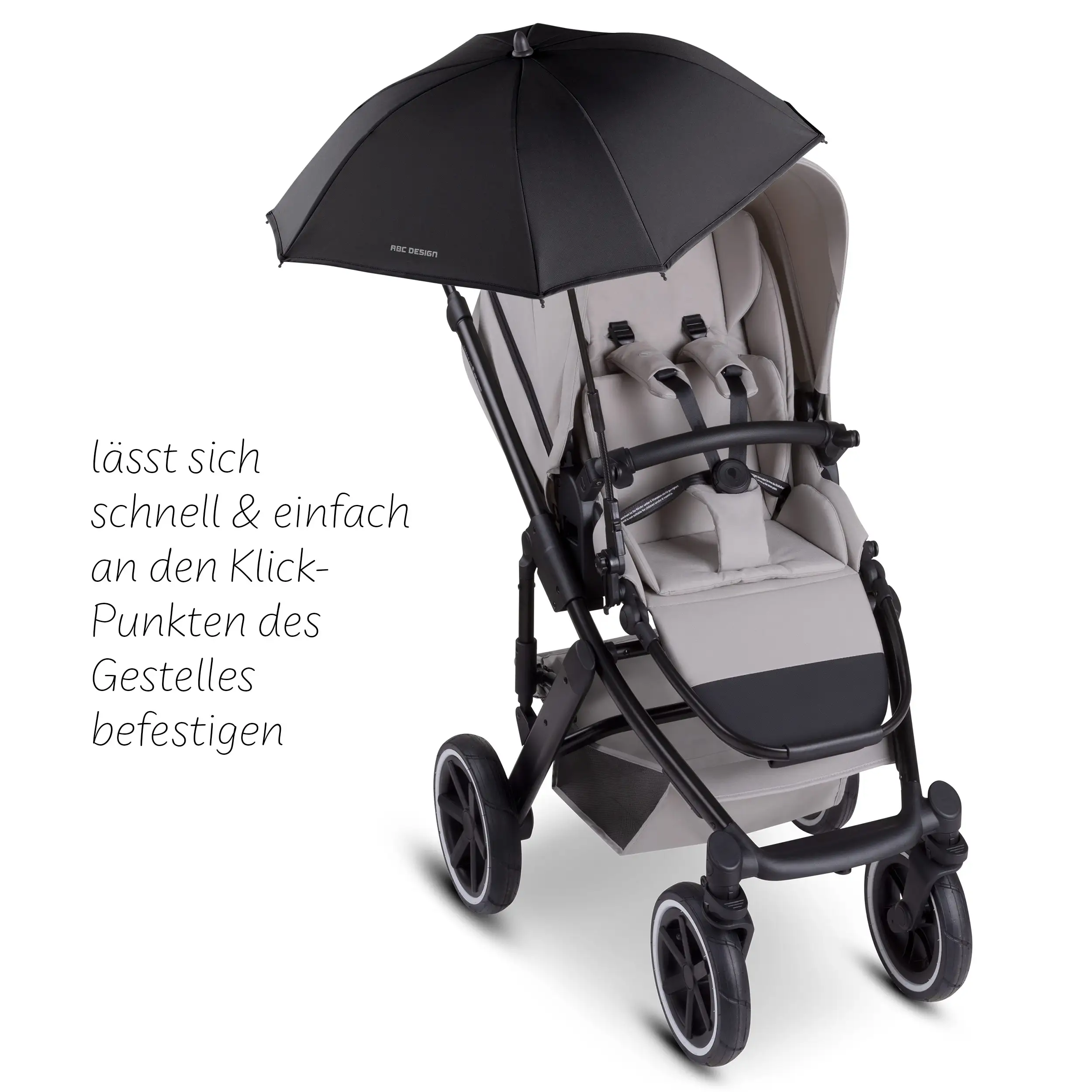 Parasol Sunny for Stroller- Coal