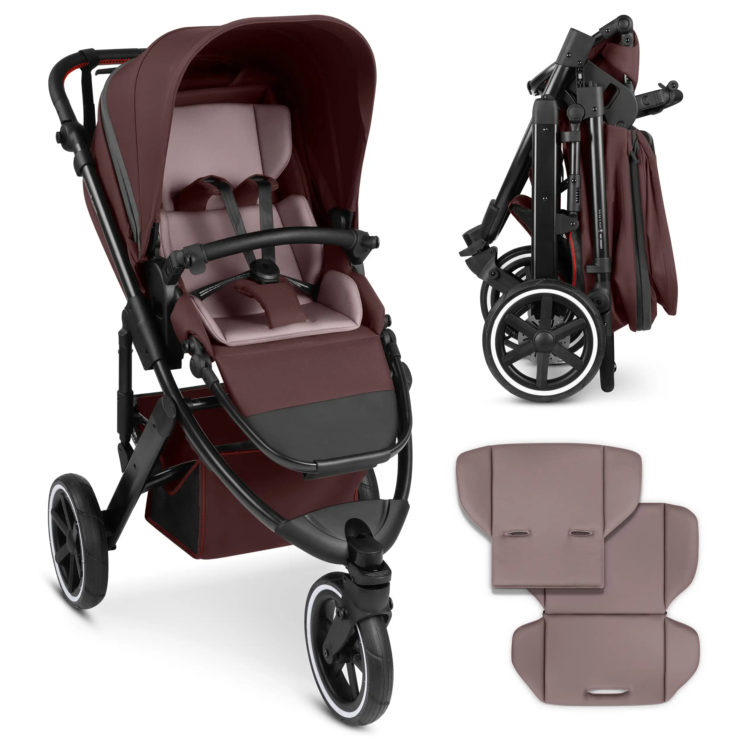 Running Stroller Salsa 5 Run (with sports approval) - Umbra