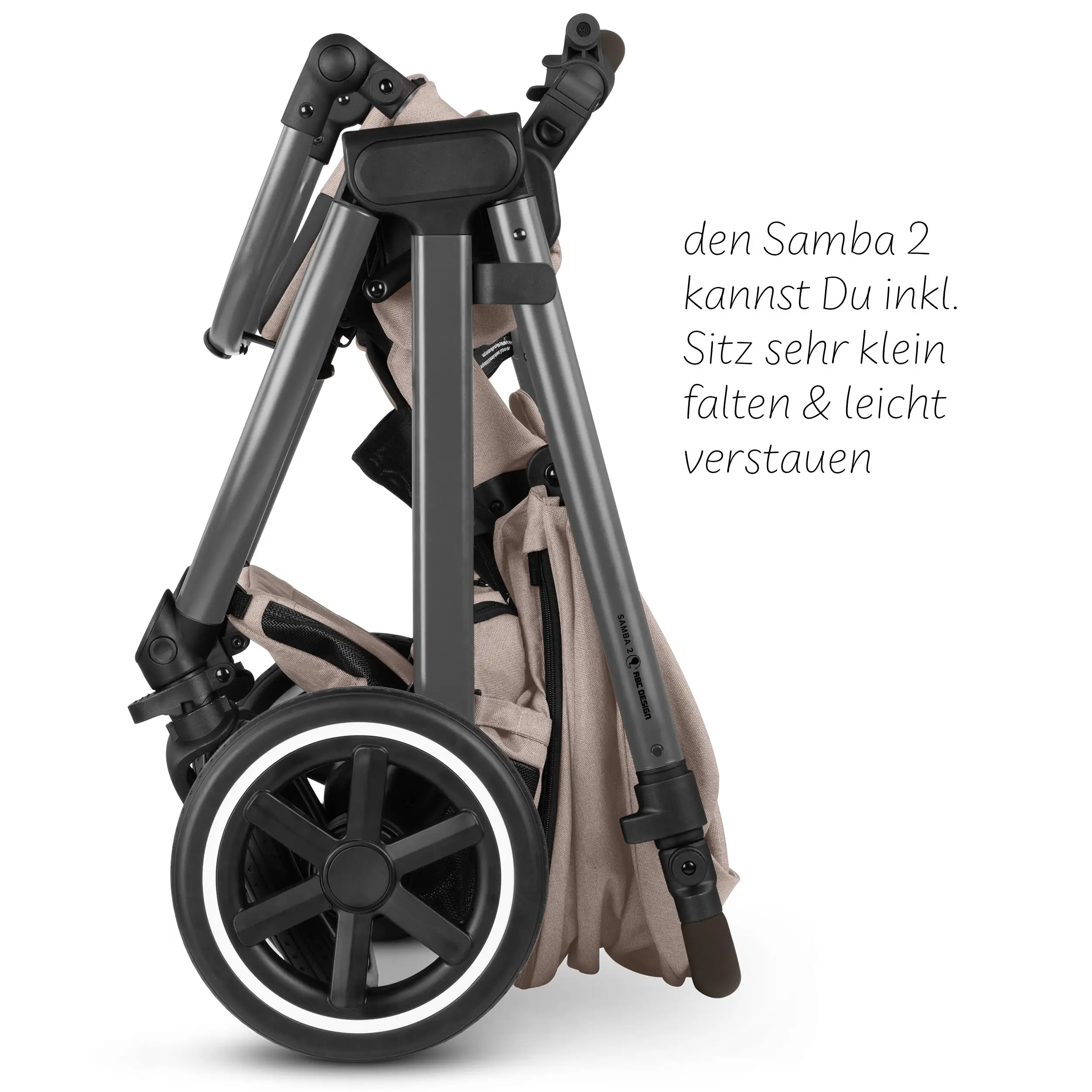 3in1 Kinderwagen-Set Samba 2 - Camel