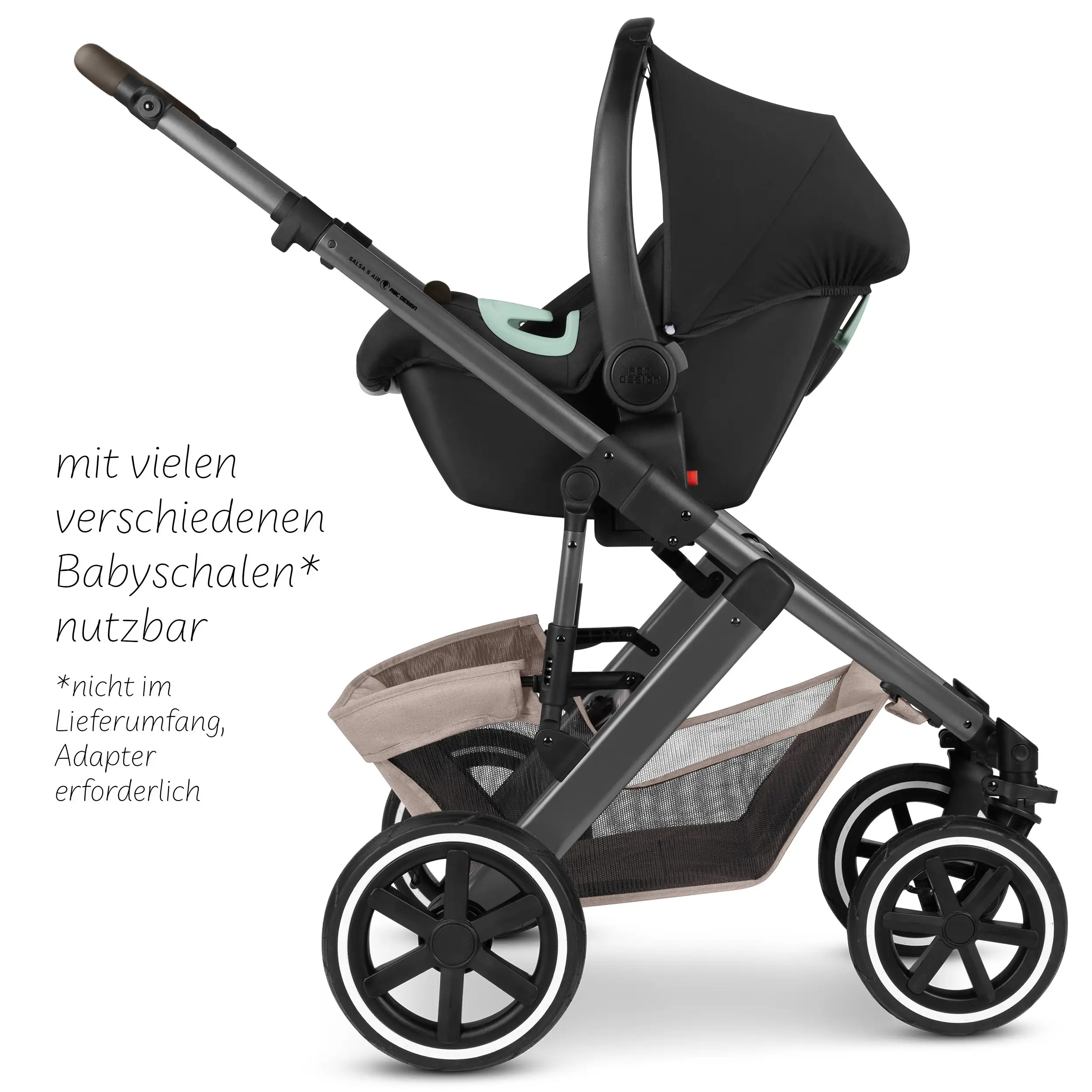 Kombi-Kinderwagen Salsa 5 Air - Camel