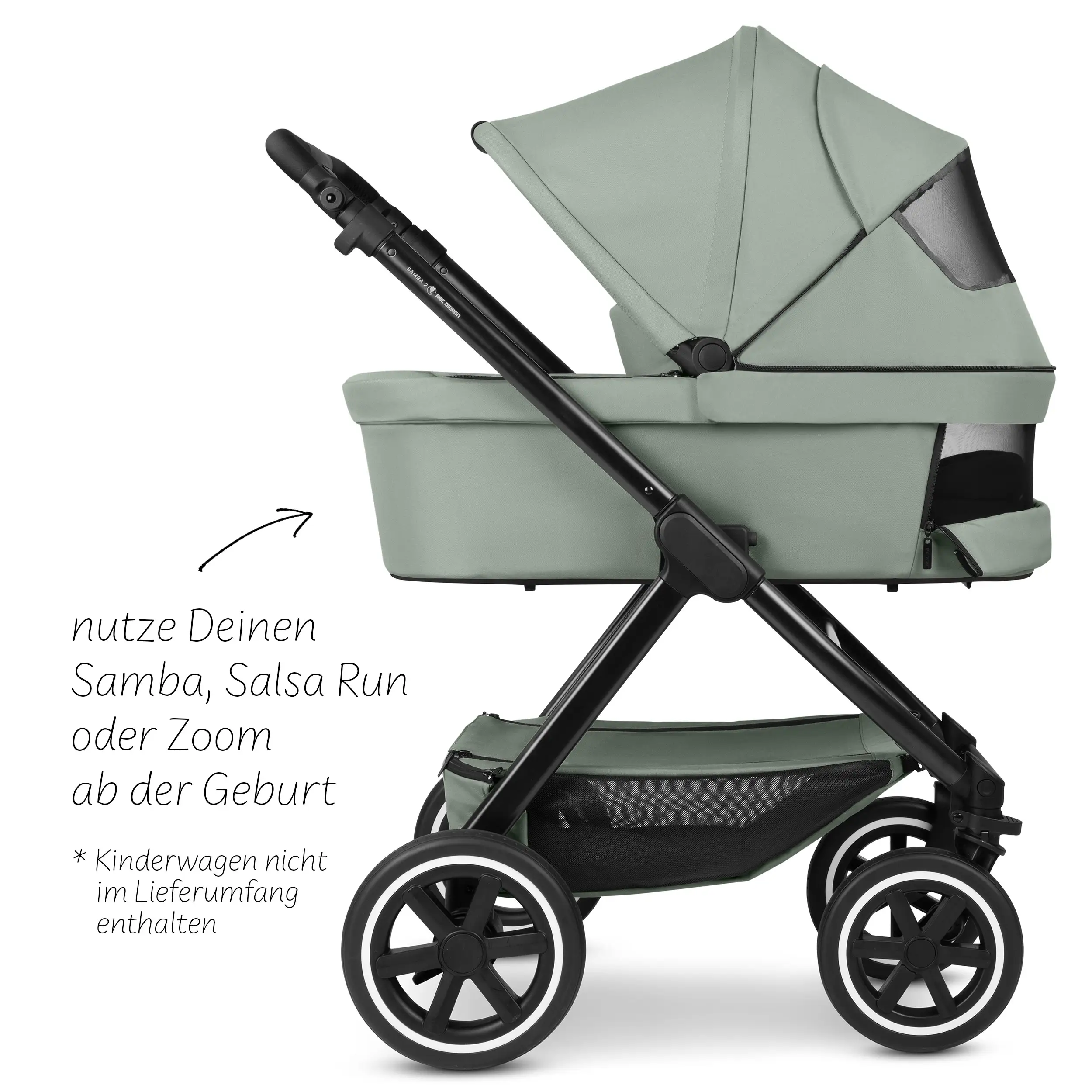 Babywanne für Samba / Salsa Run / Zoom - Pine