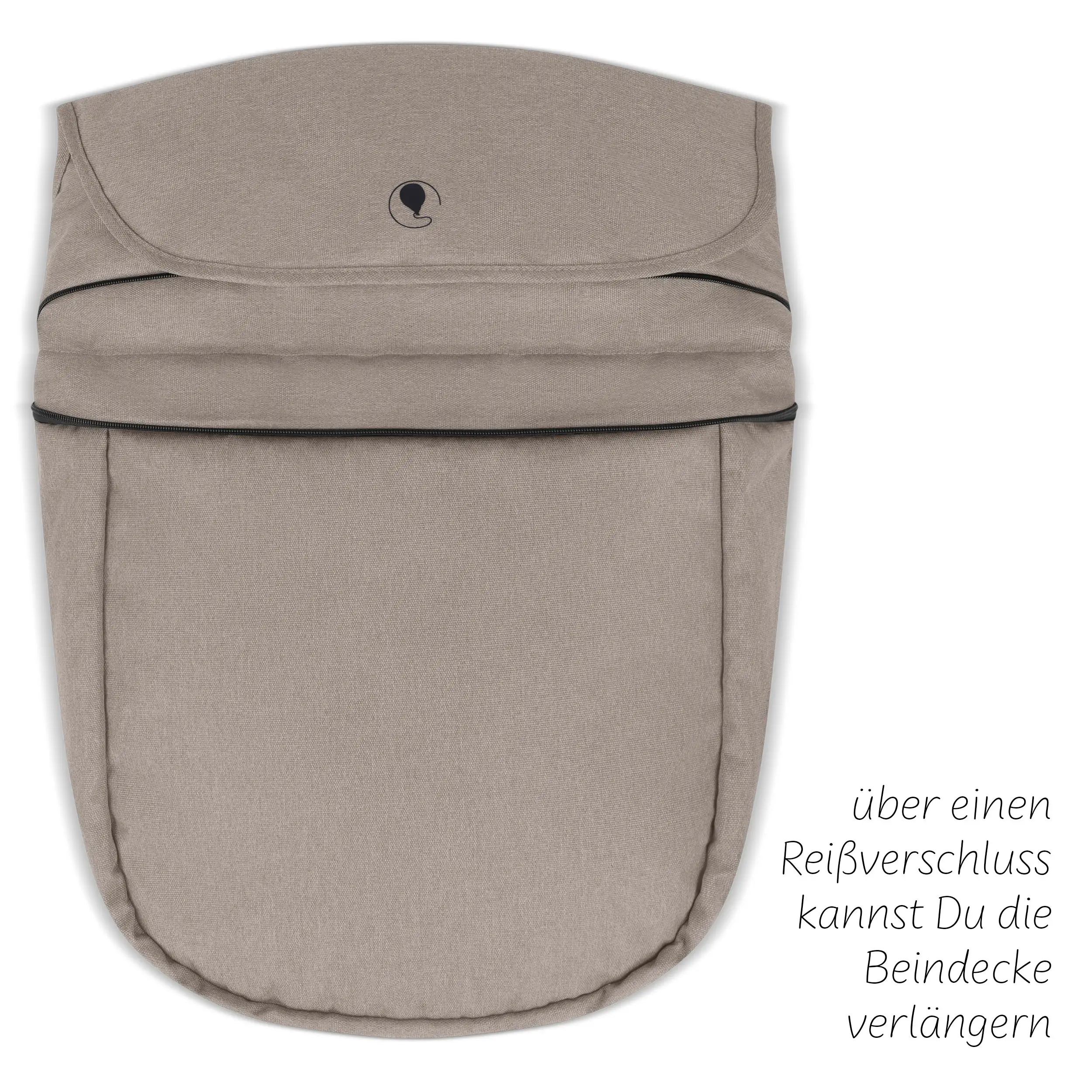 Boot Cover for Stroller- Camel