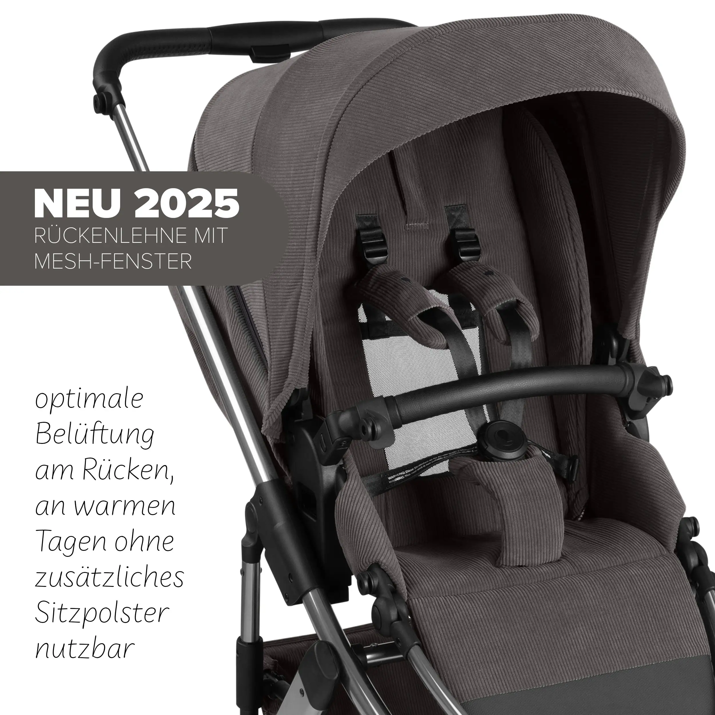 Kombi-Kinderwagen Salsa 5 Air - Almond