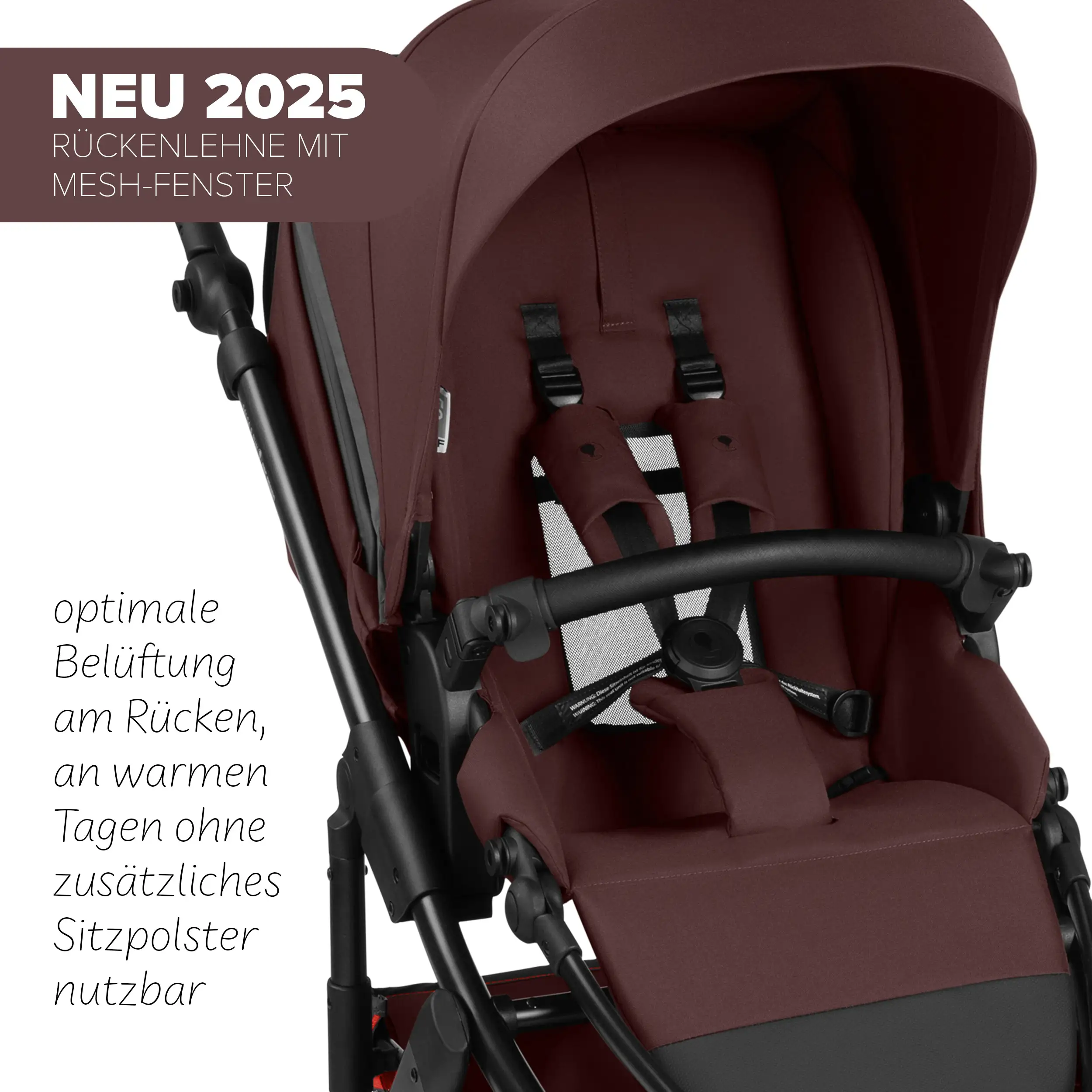 Kombi-Kinderwagen Salsa 5 Run - Umbra