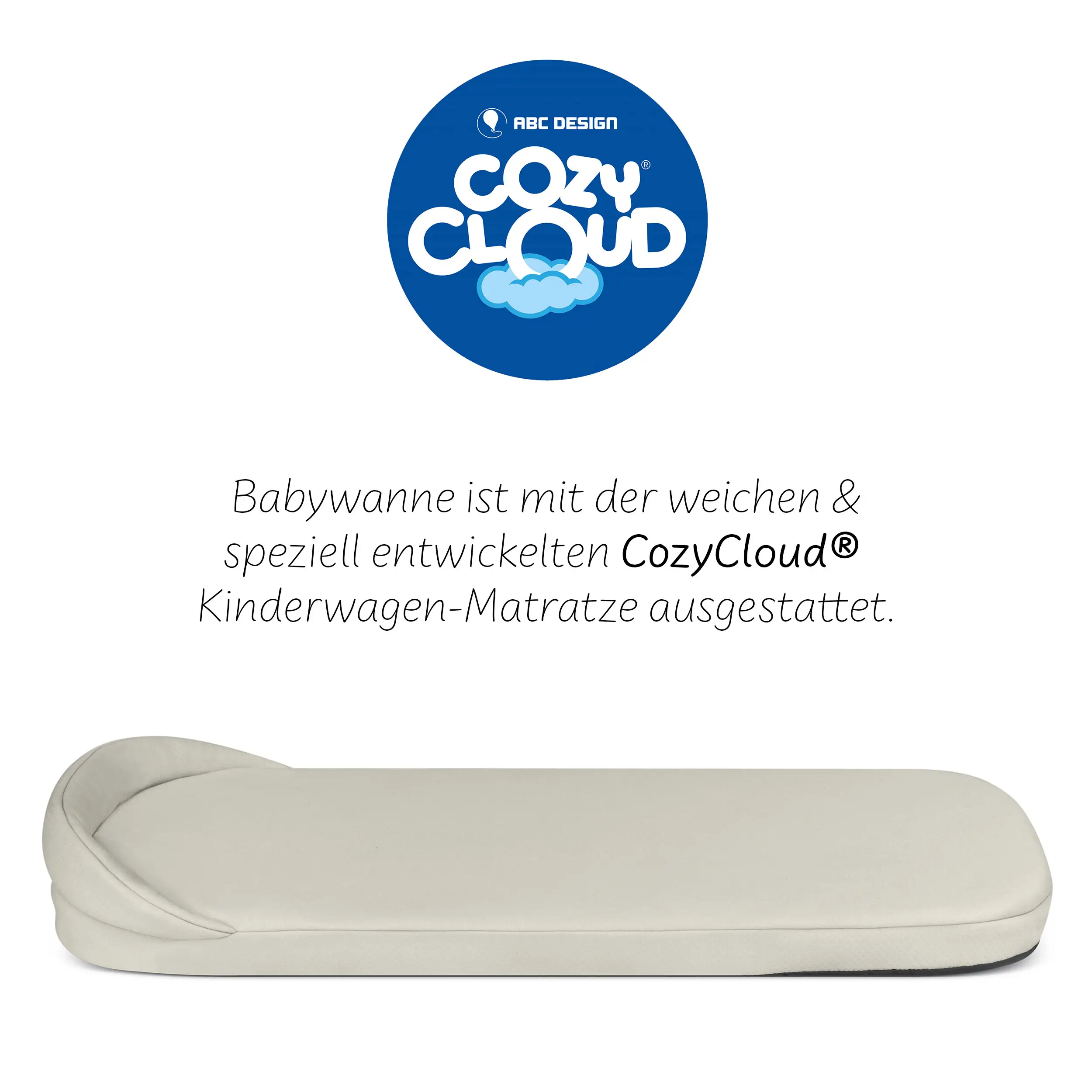 Babywanne für Sportwagen Primo Air - Cream