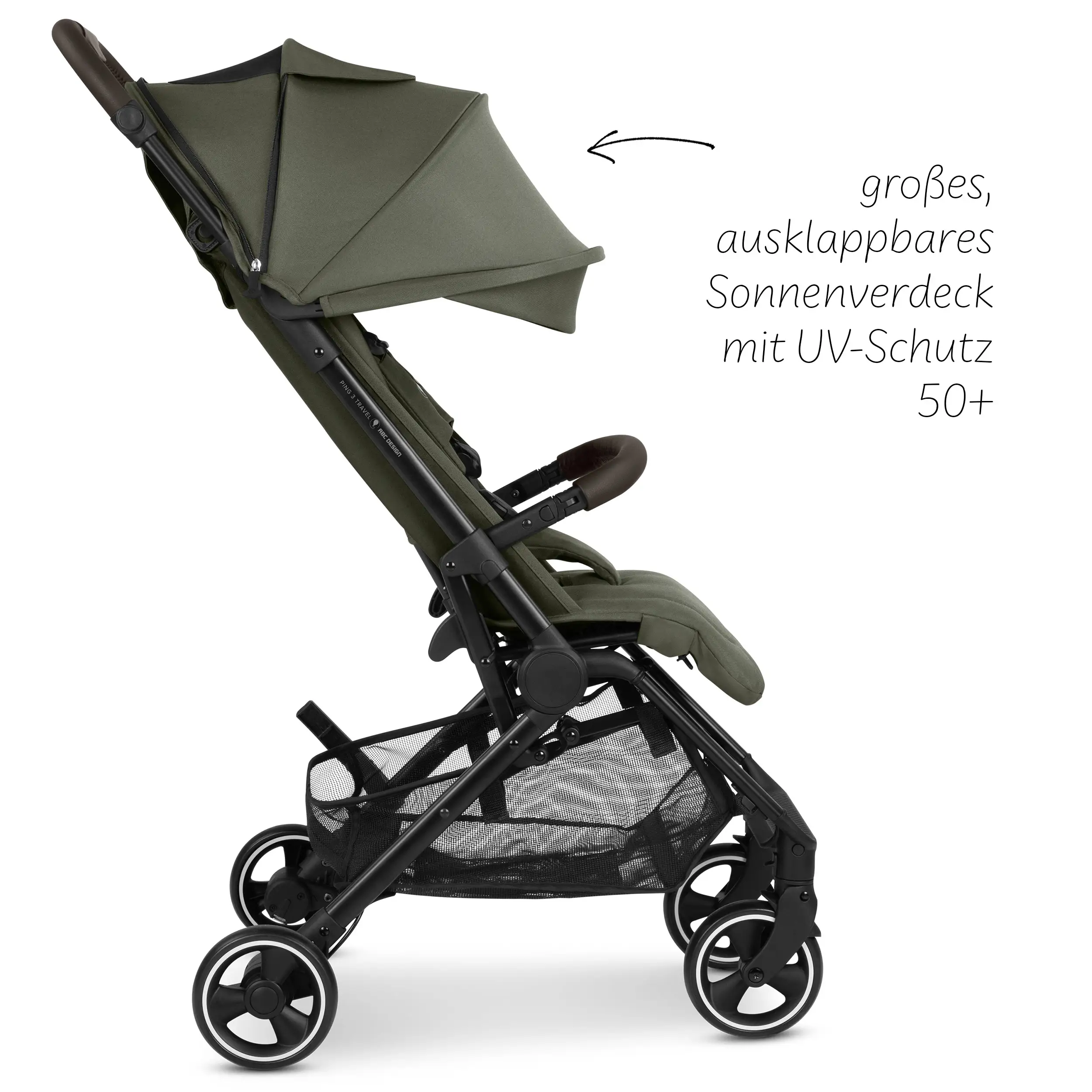 Ping 3 Travel pushchair - Avocado