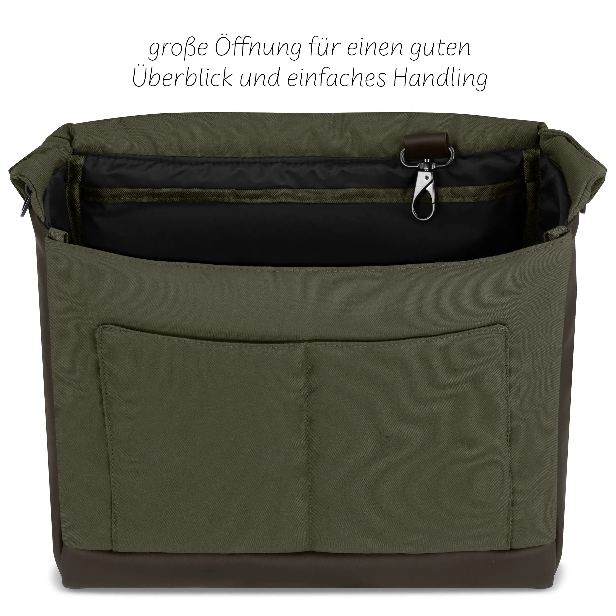 Wickeltasche Urban - Avocado