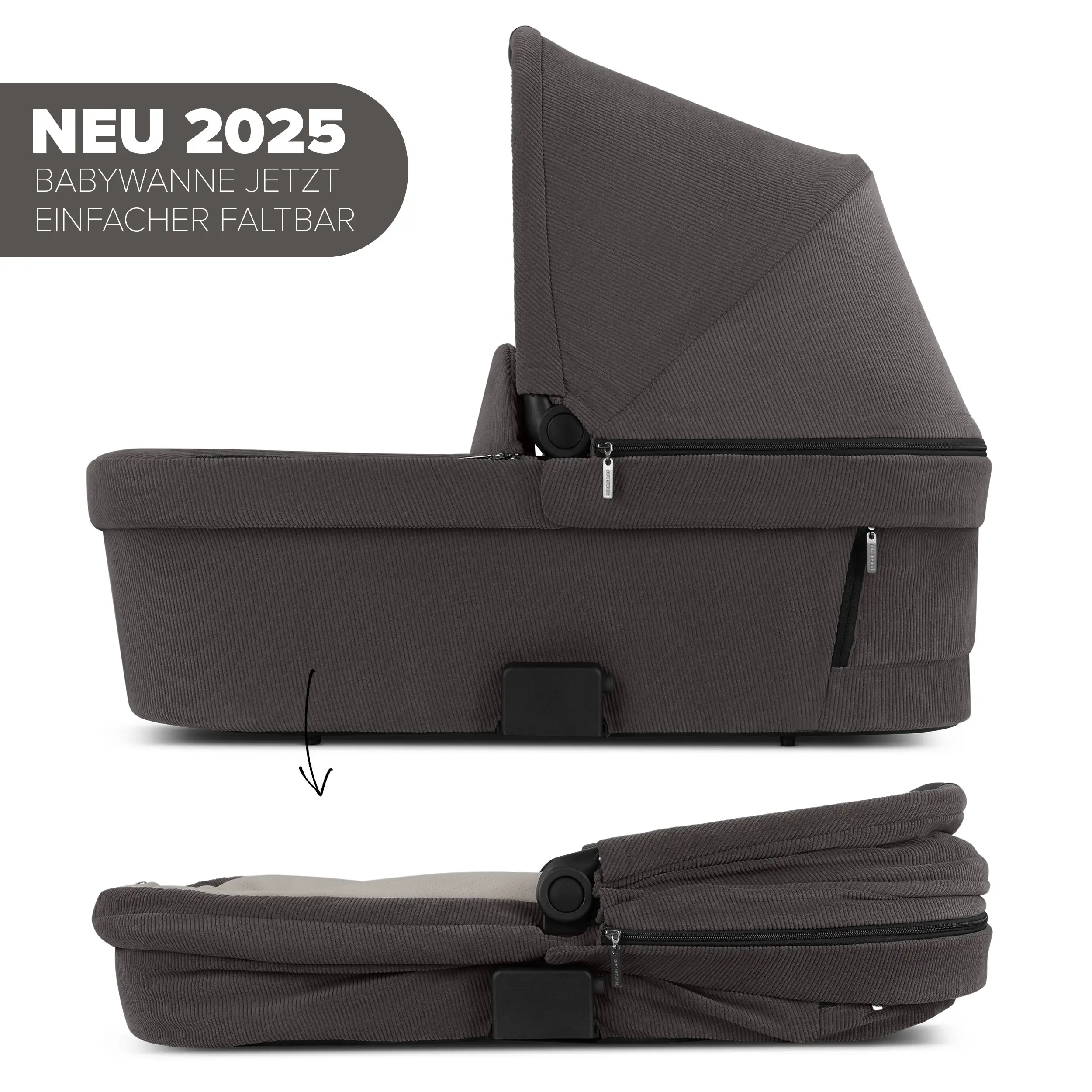 Kombi-Kinderwagen Samba 2 - Almond