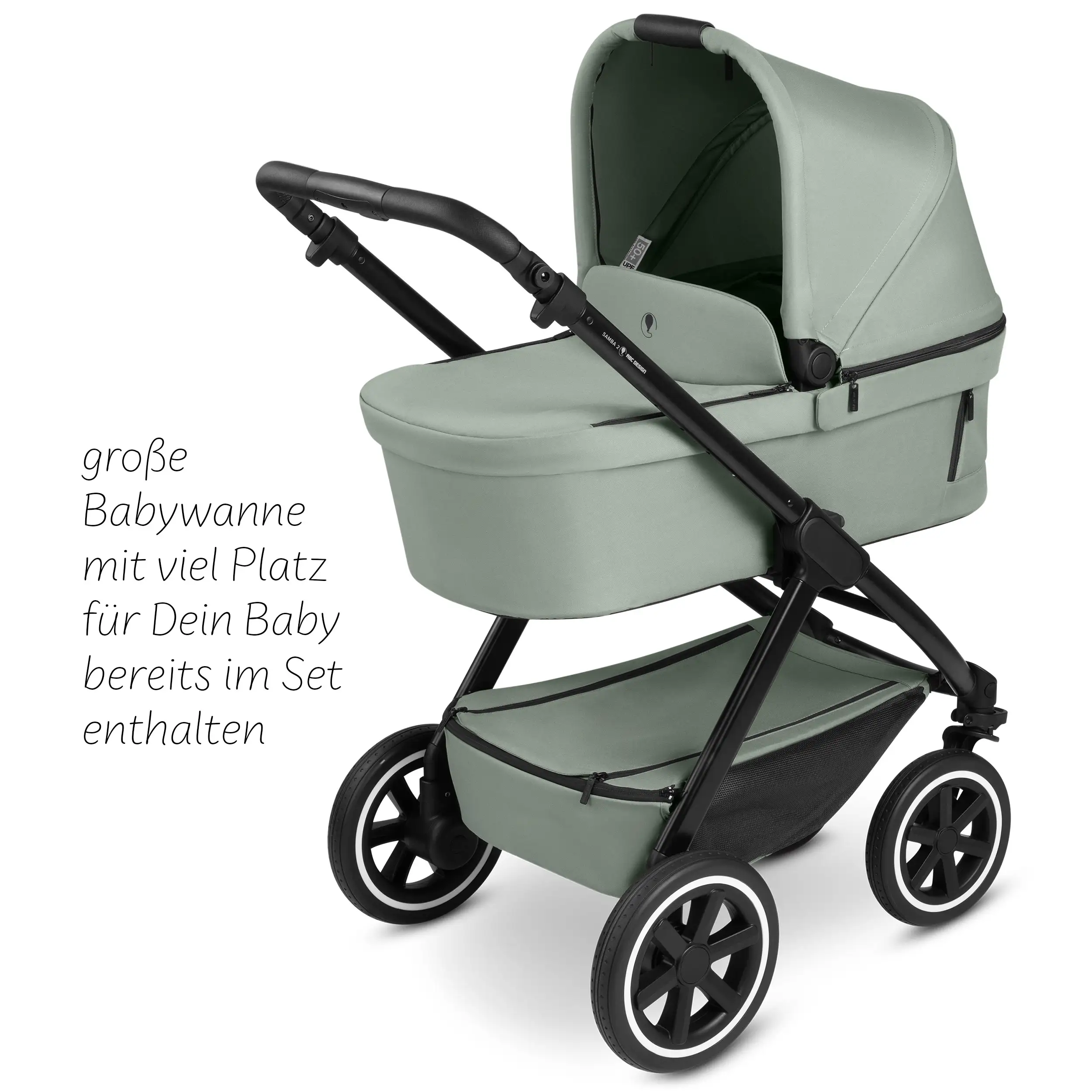 3in1 Kinderwagen-Set Samba 2 - Pine