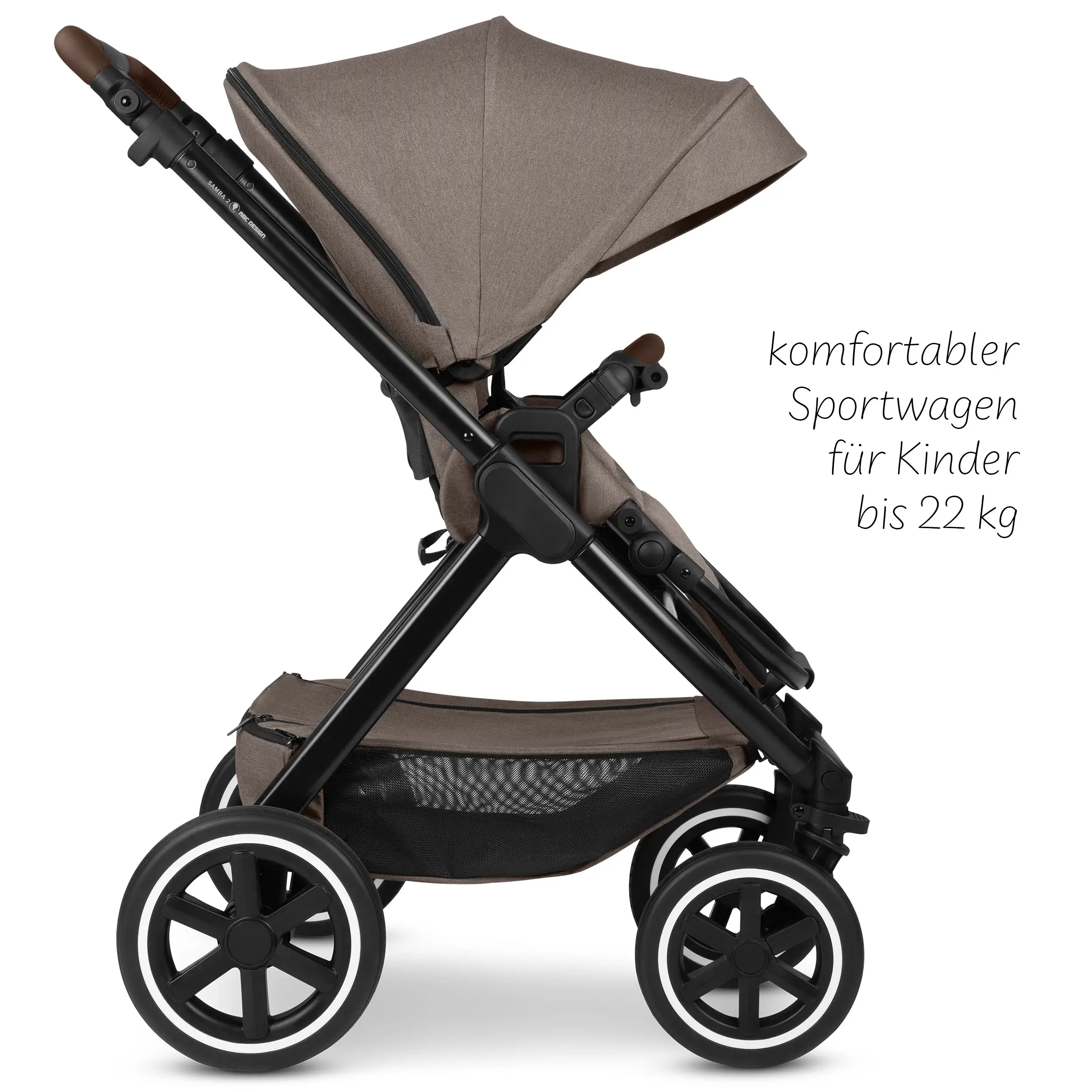 3in1 Kinderwagen-Set Samba 2 - Nature