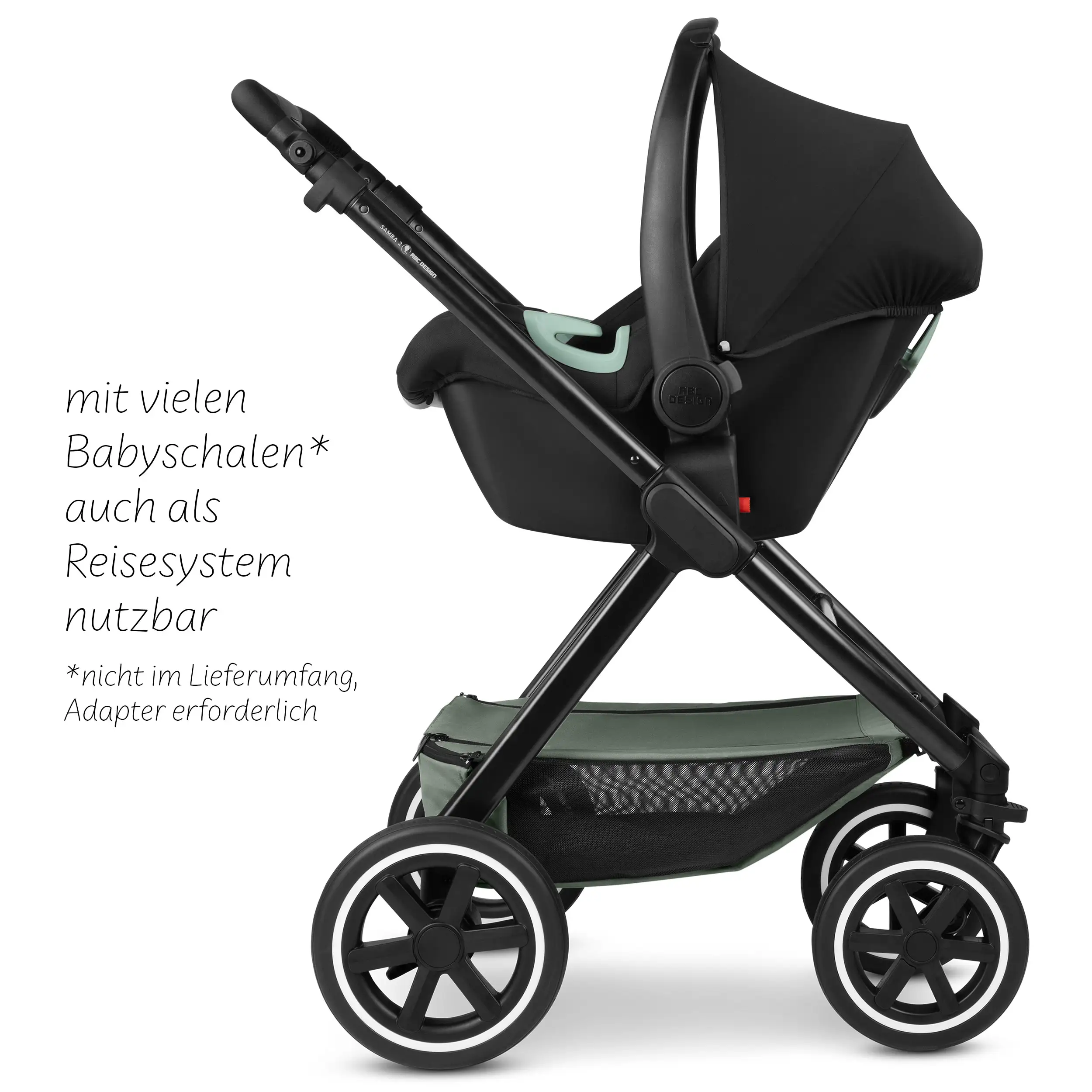 Kombi-Kinderwagen Samba 2 - Pine