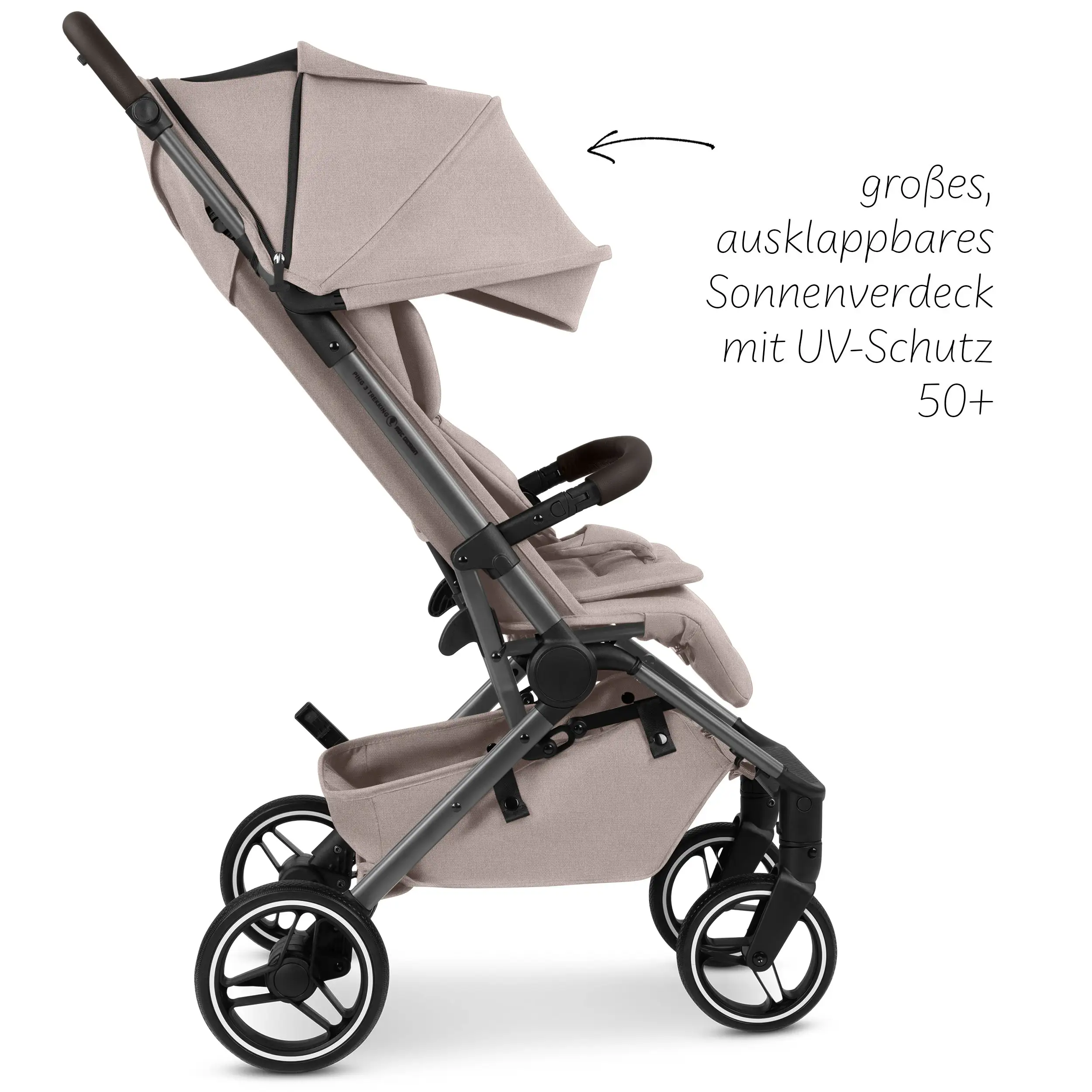 Reisebuggy Ping 3 Trekking mit Zubehörset - Camel