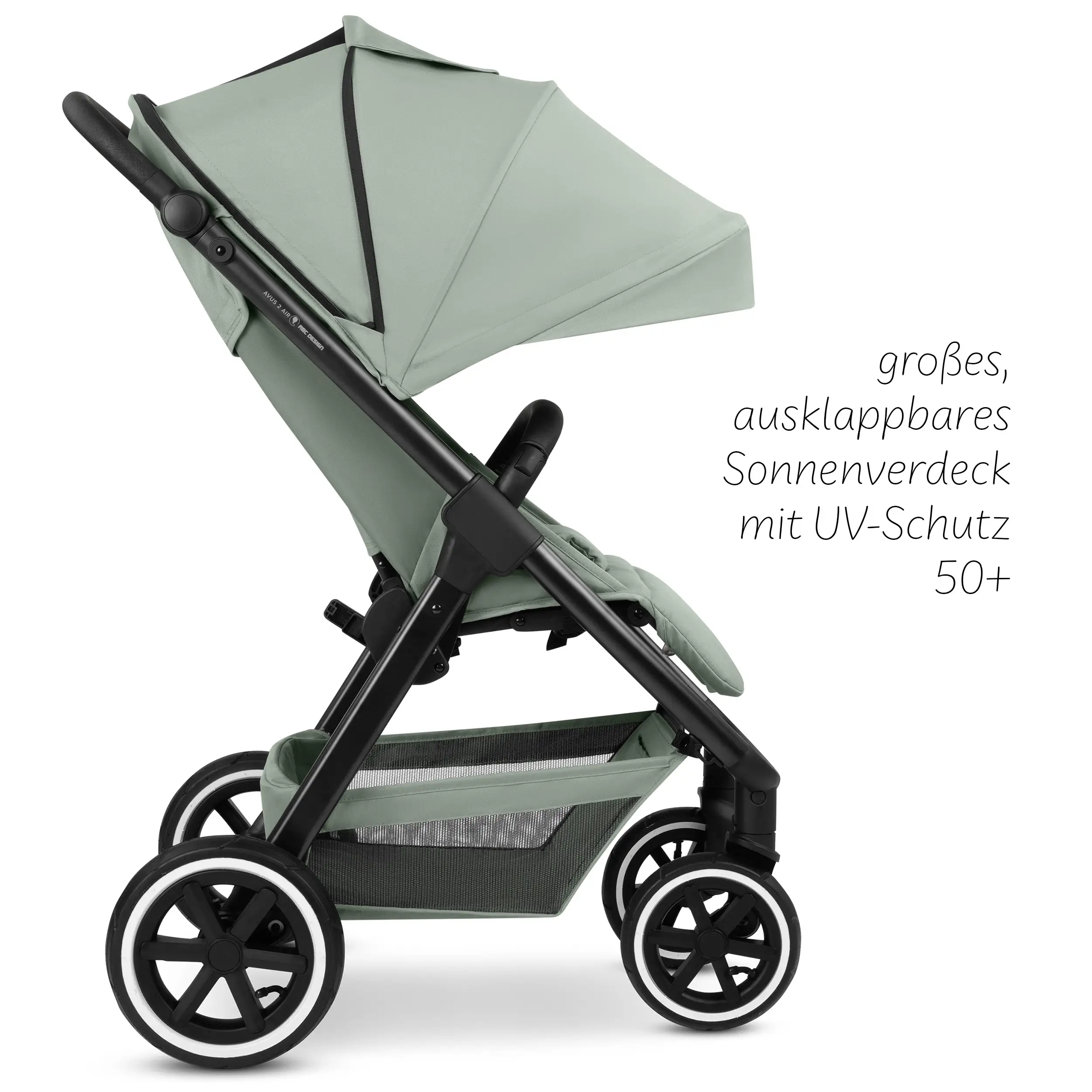 Stroller Avus 2 Air | With Air Tires - Pine