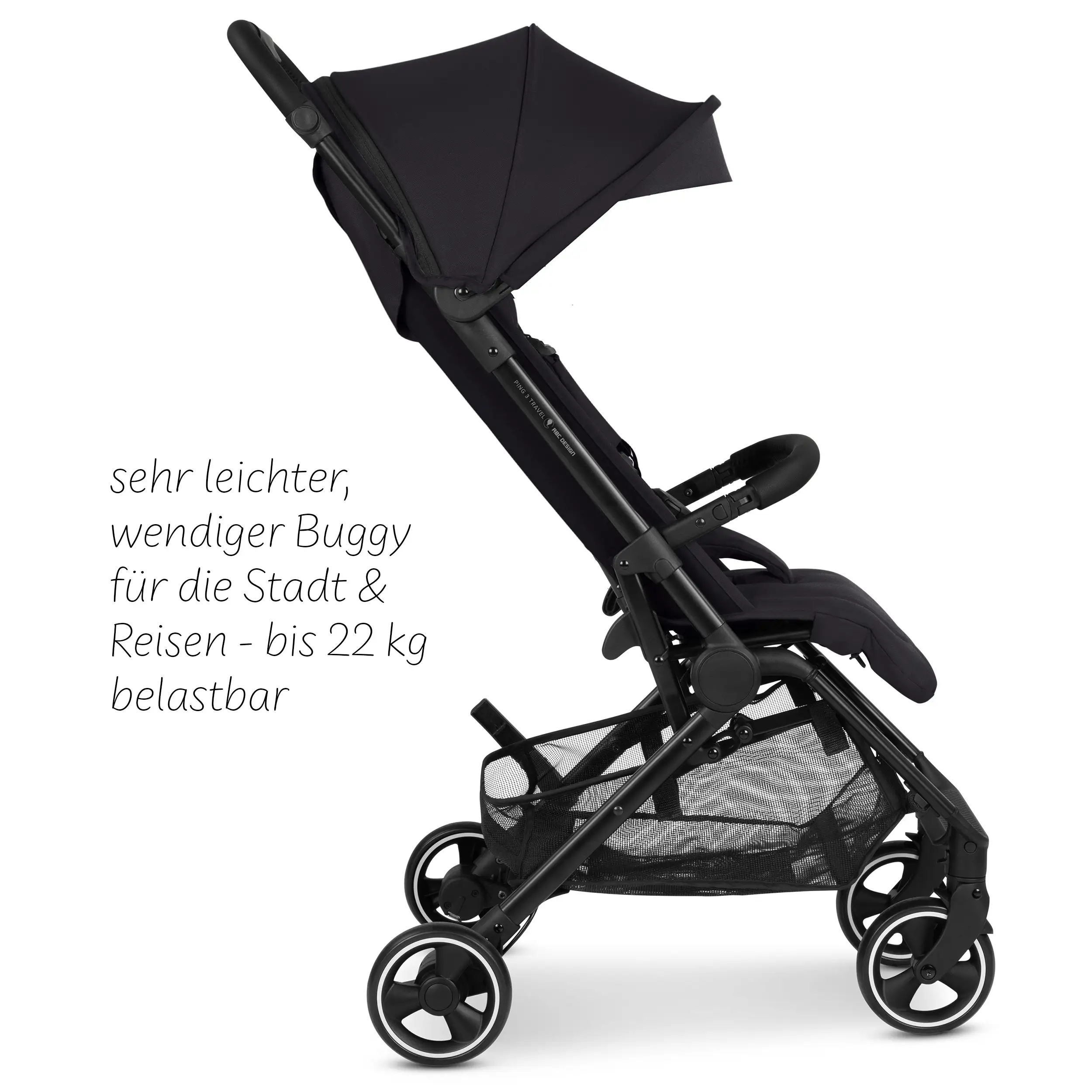 Reisebuggy Ping 3 Travel - Coal