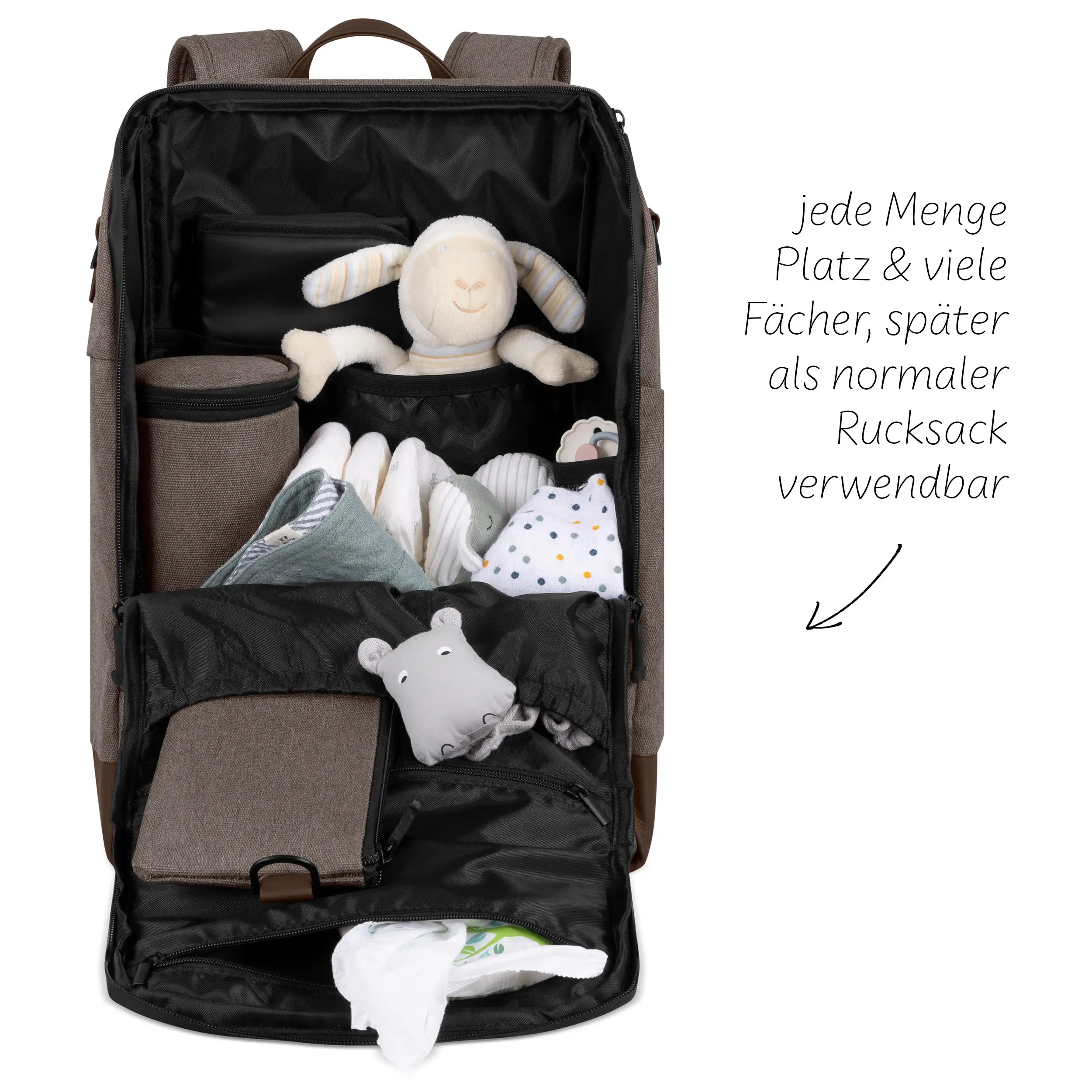 Diaper Changing Backpack Active - Nature