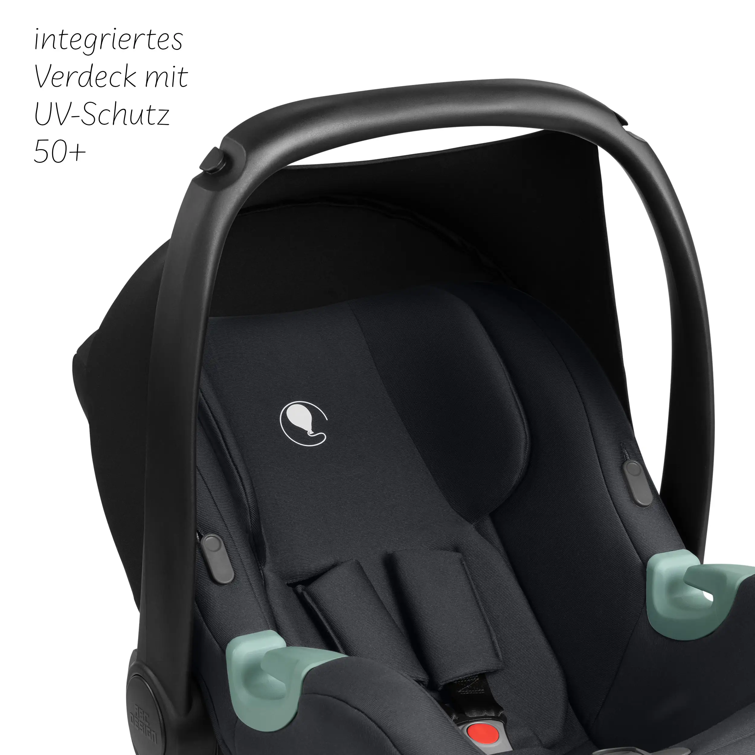 Infant Car Seat Tulip i-Size (for Newborn Babys) - Black