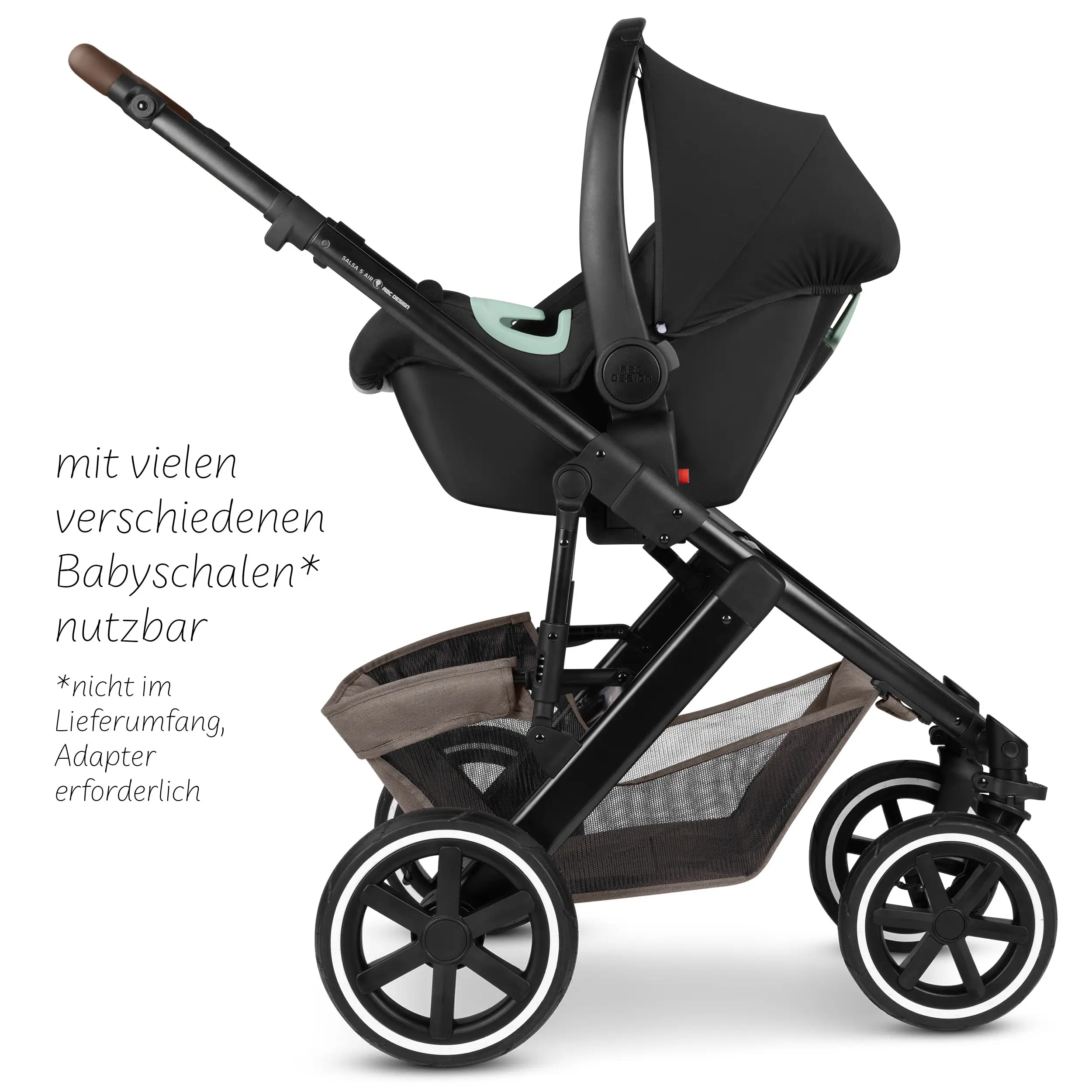 2in1 Stroller Salsa 5 Air - Nature