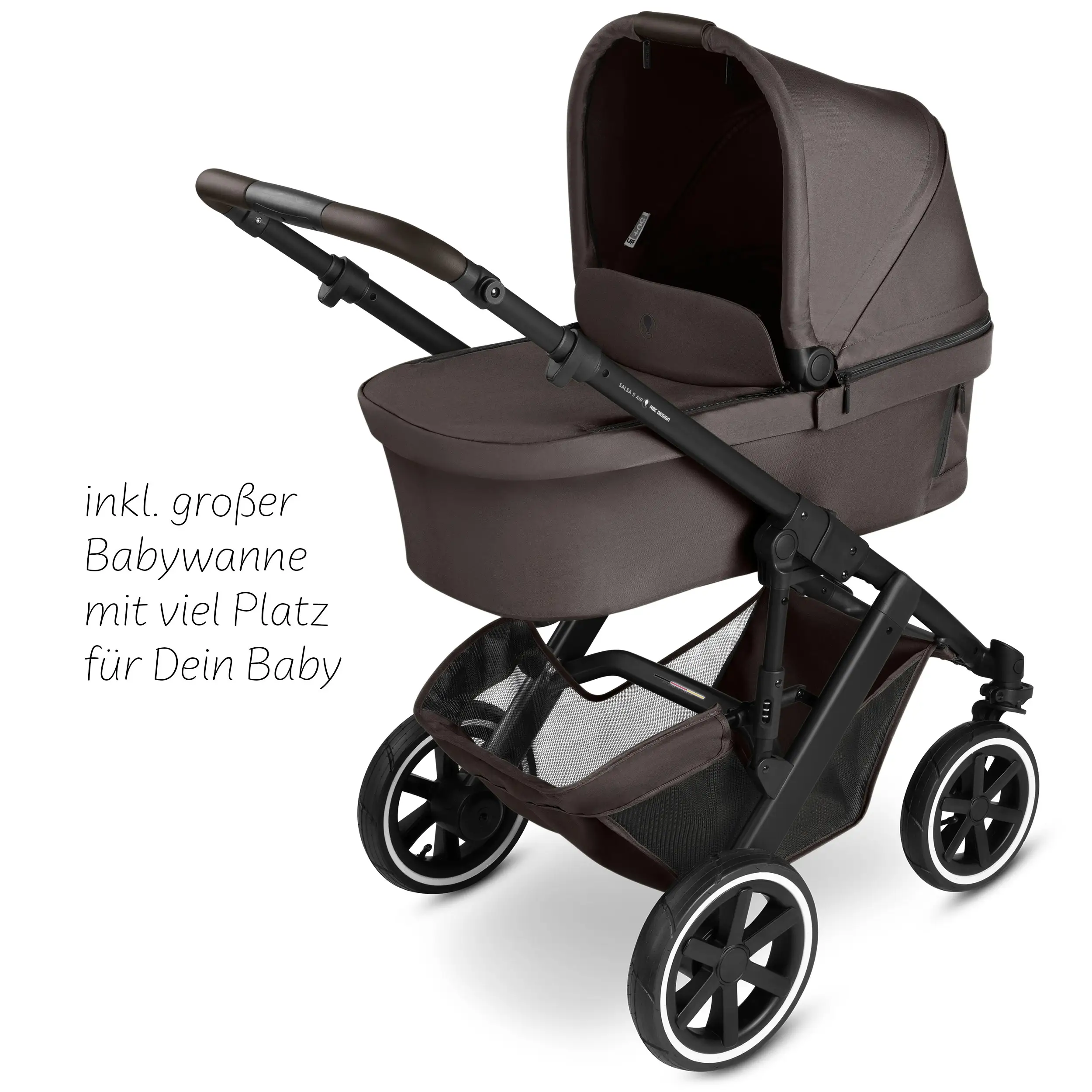 Ensemble poussette 3 en 1 Salsa 5 Air avec siège auto pour bébé - Teddy