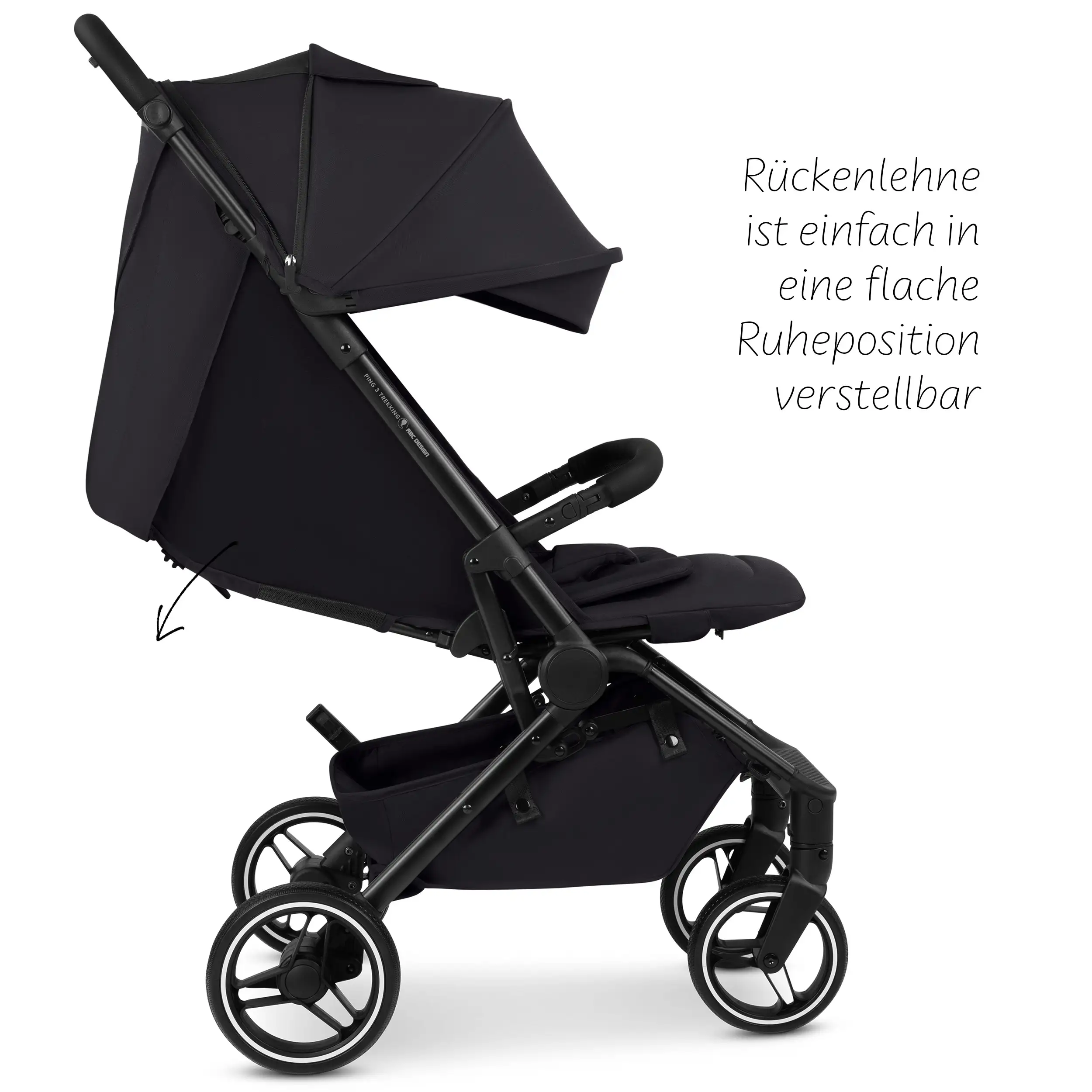 Ping 3 Trekking pushchair - Coal