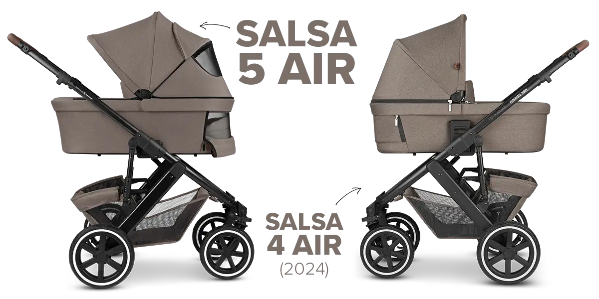 Unterschied Salsa 5 Air und Salsa 4 Air