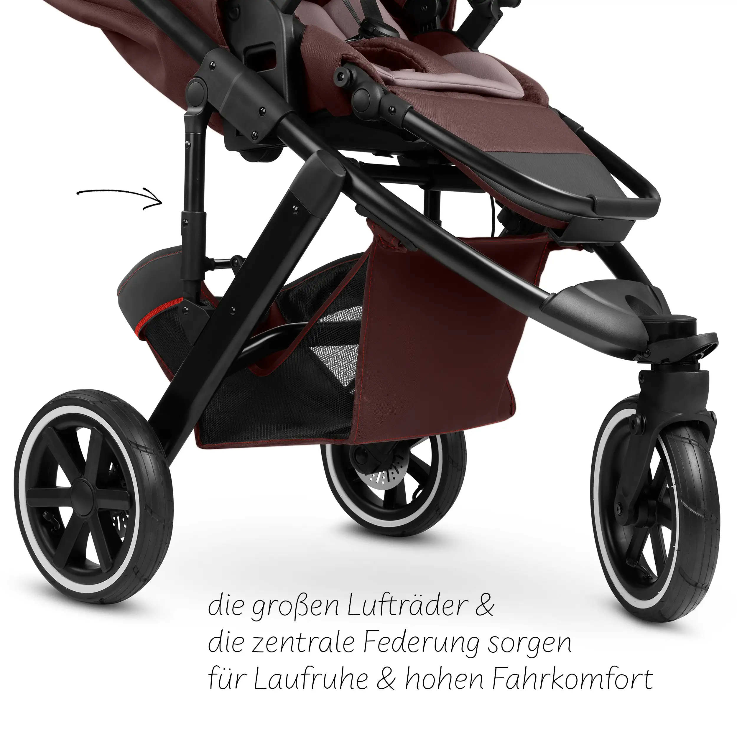 Kombi-Kinderwagen Salsa 5 Run - Umbra