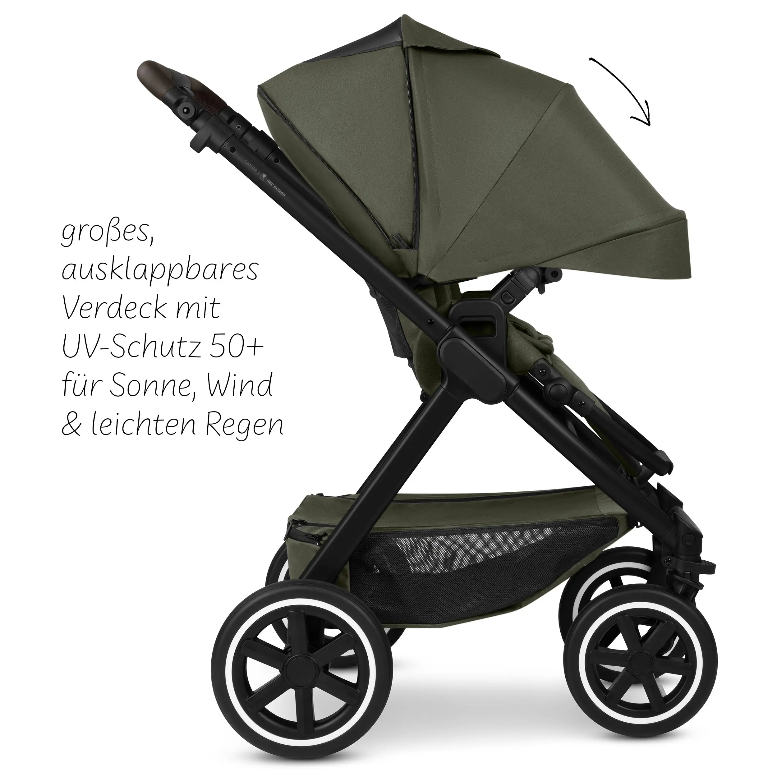 Kombi-Kinderwagen Samba 2 - Avocado