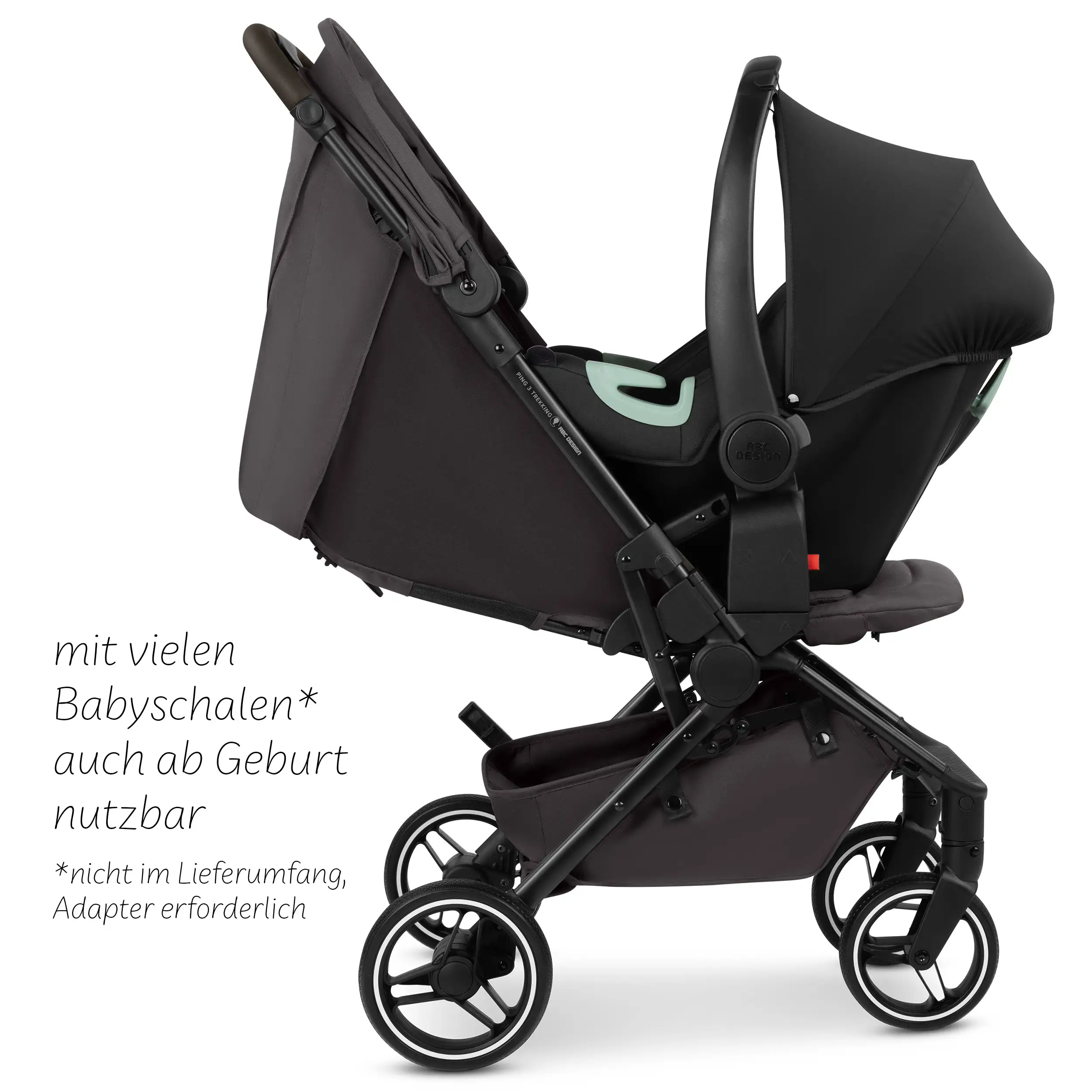 Travel Stroller Ping 3 Trekking - Falcon