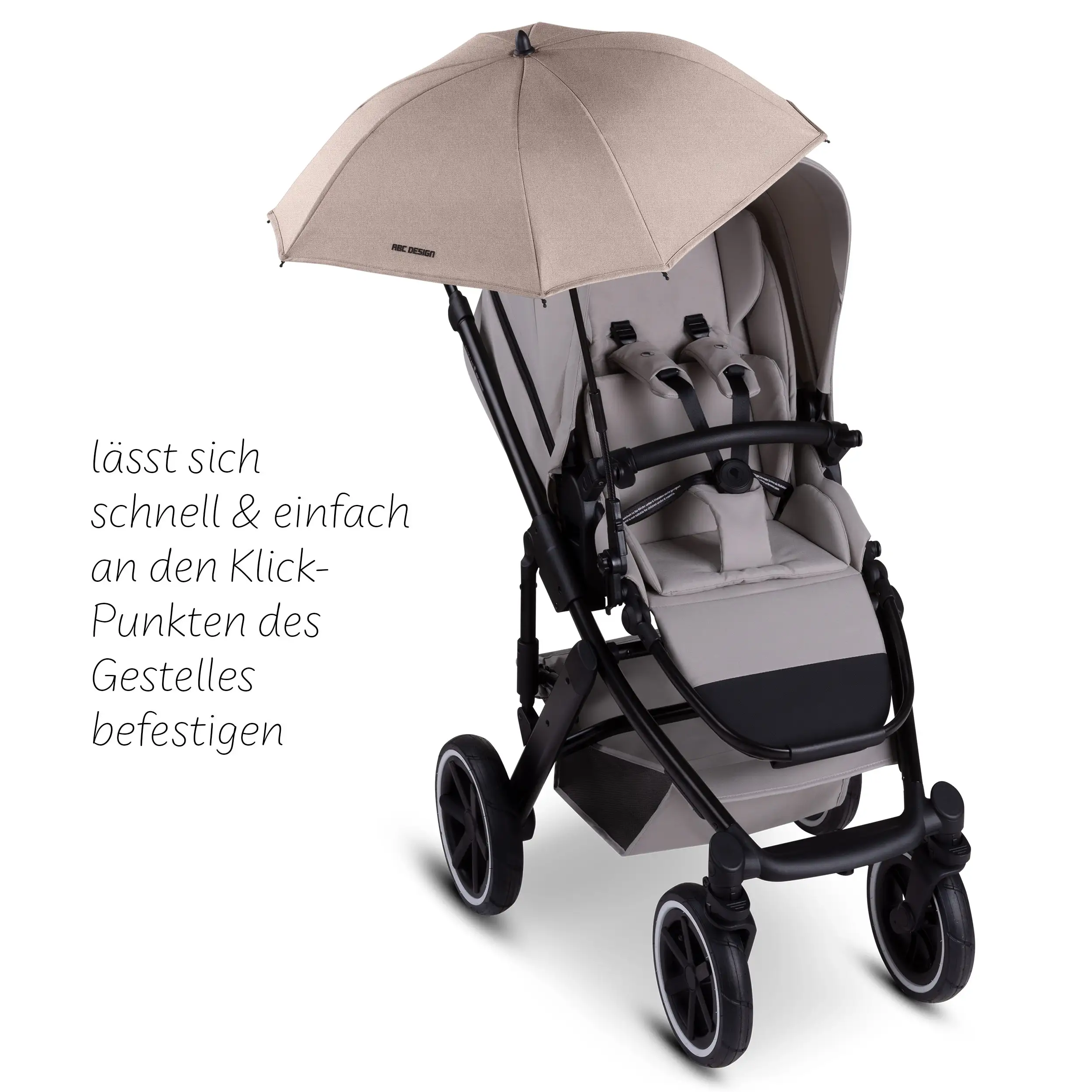 Parasol Sunny for Stroller - Camel