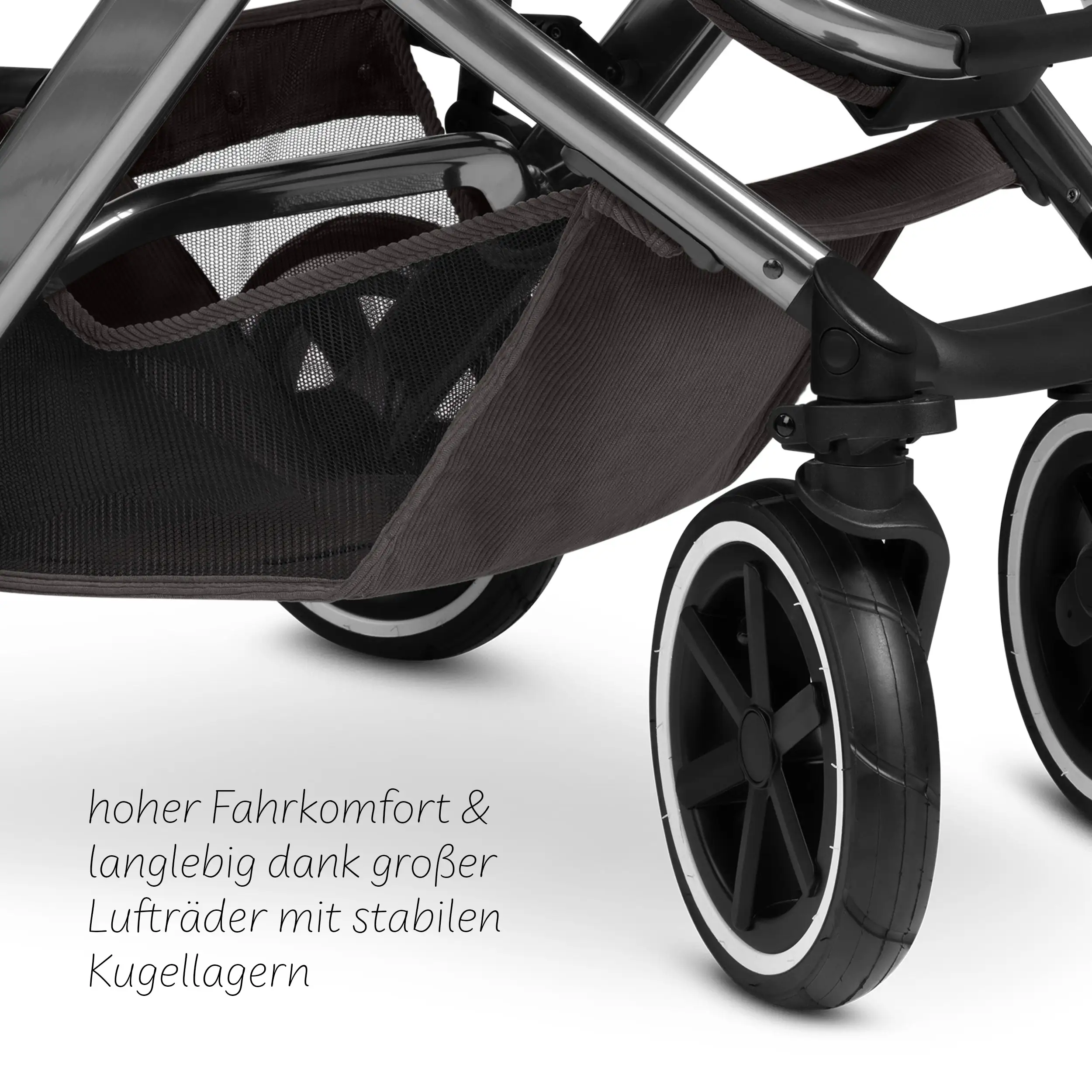 Kombi-Kinderwagen Salsa 5 Air - Almond