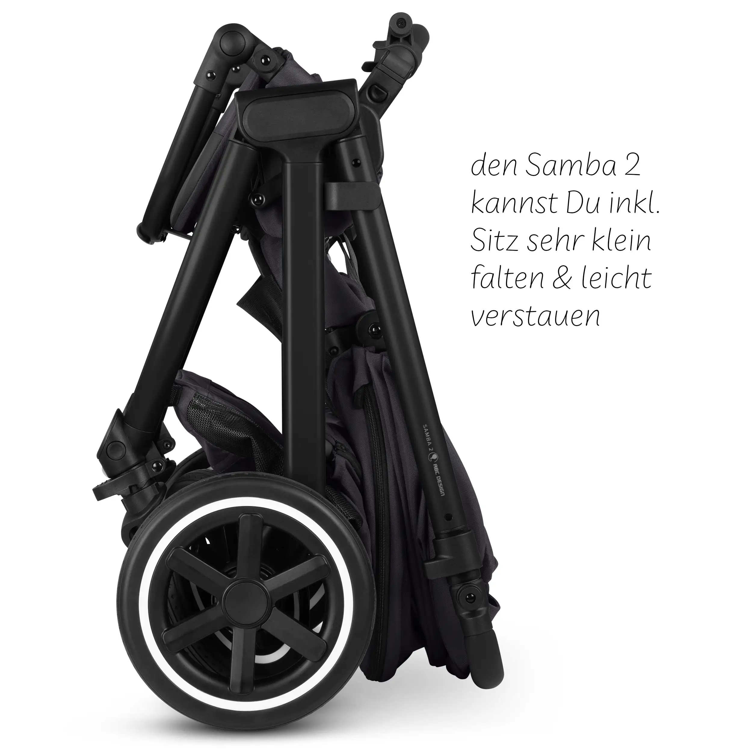 3in1-Kinderwagen-Starter-Set Samba 2 - Coal