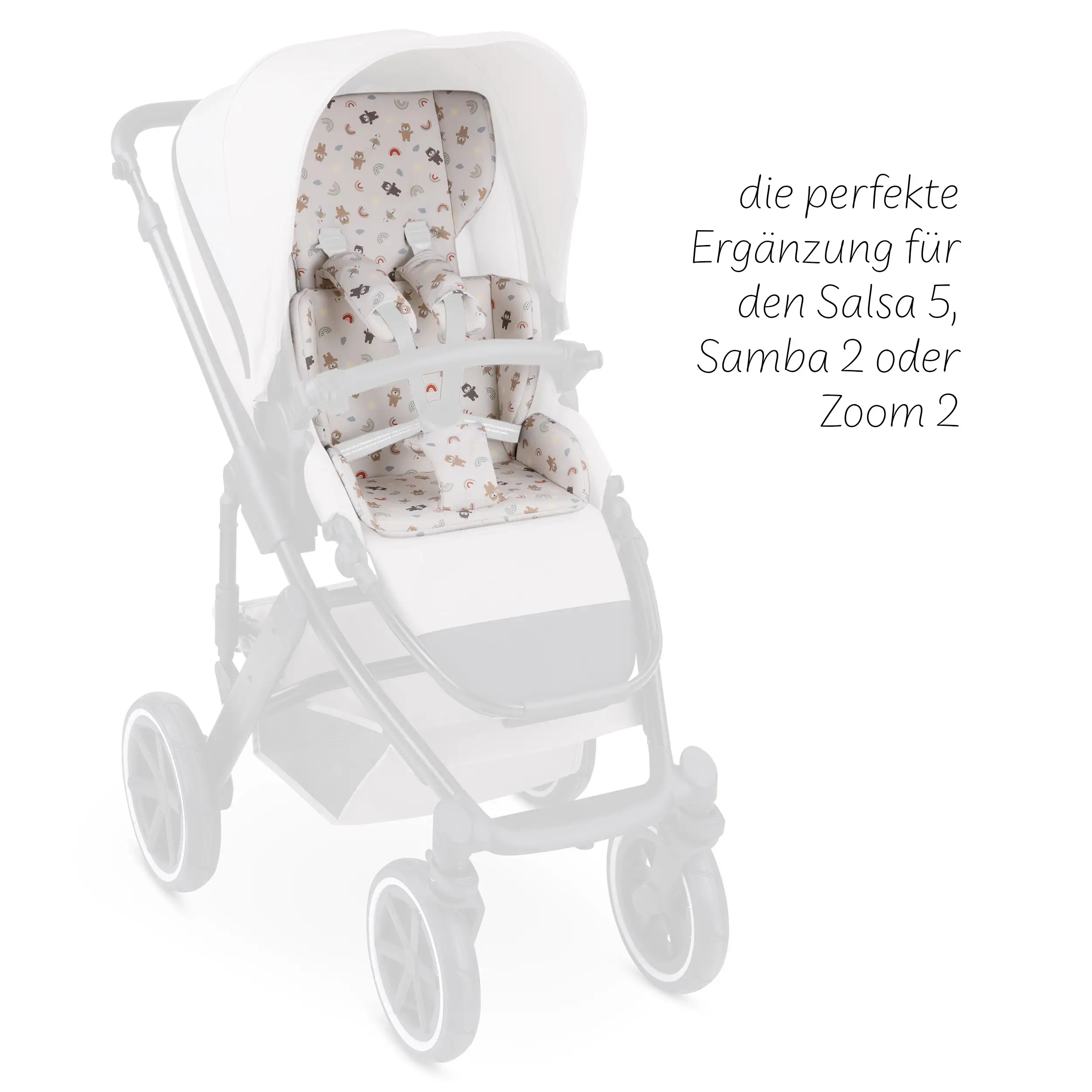 Comfort Seat Cover for Stroller Samba, Salsa, Zoom - Teddy