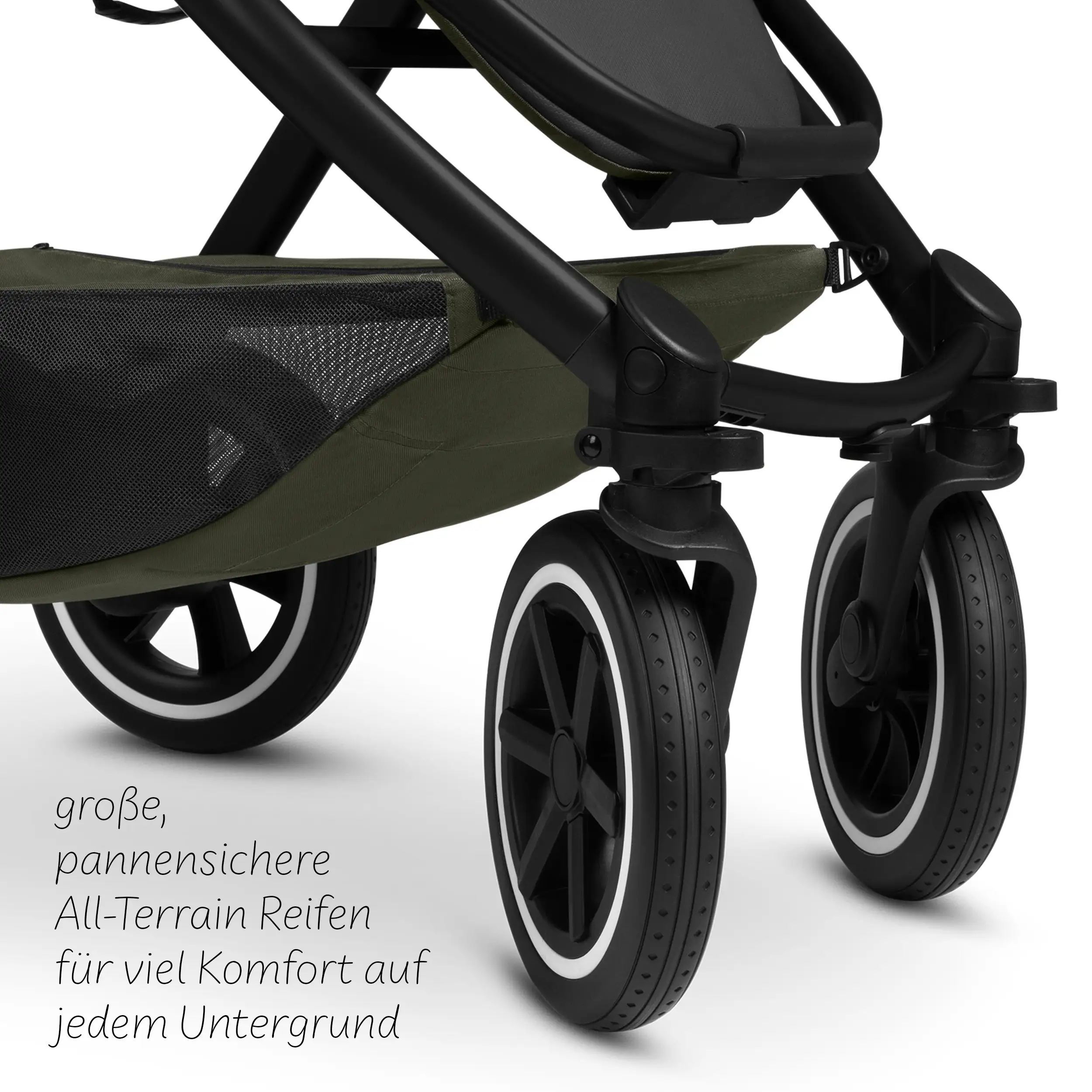 3in1-Kinderwagen-Starter-Set Samba 2 - Avocado