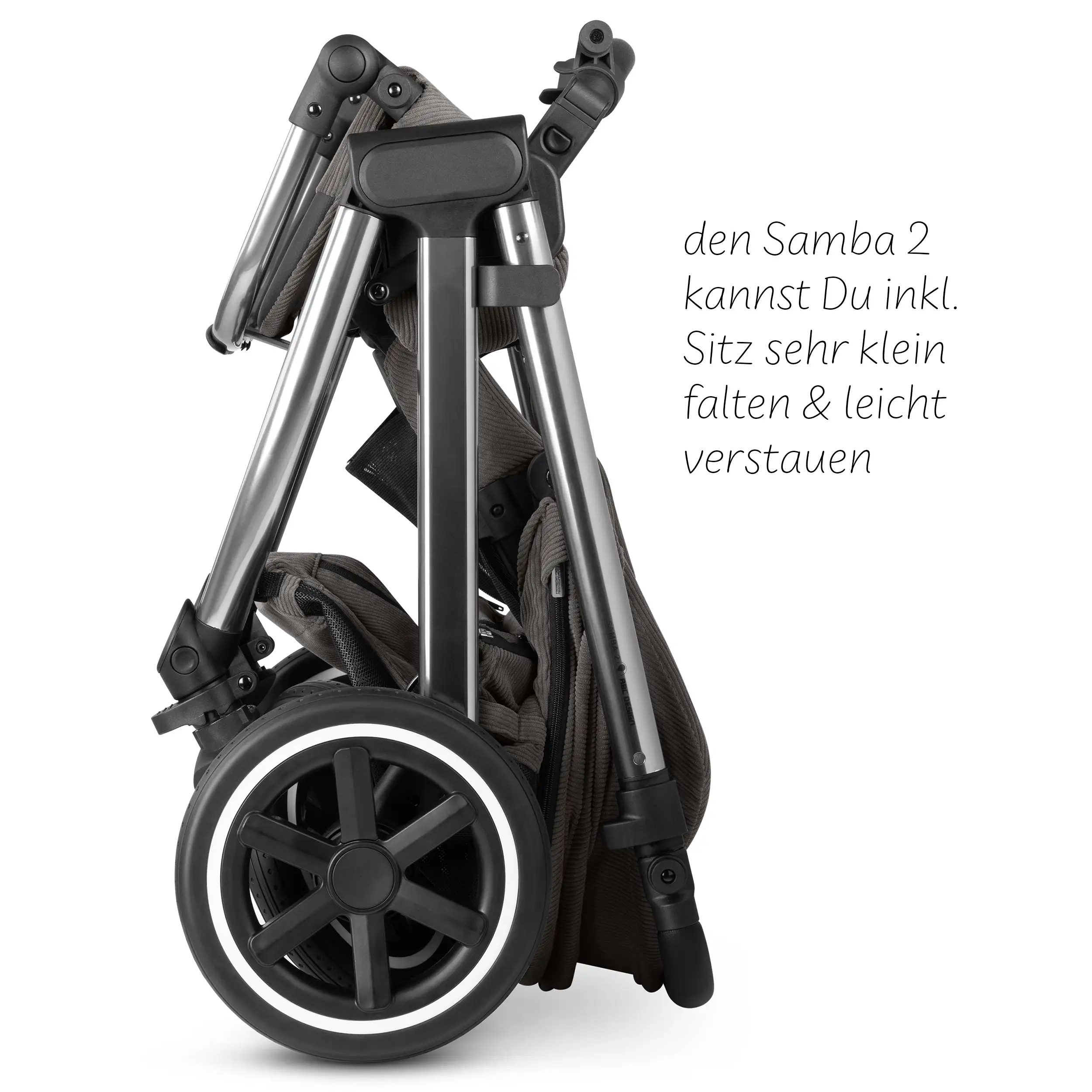 3in1 Kinderwagen-Set Samba 2 - Almond