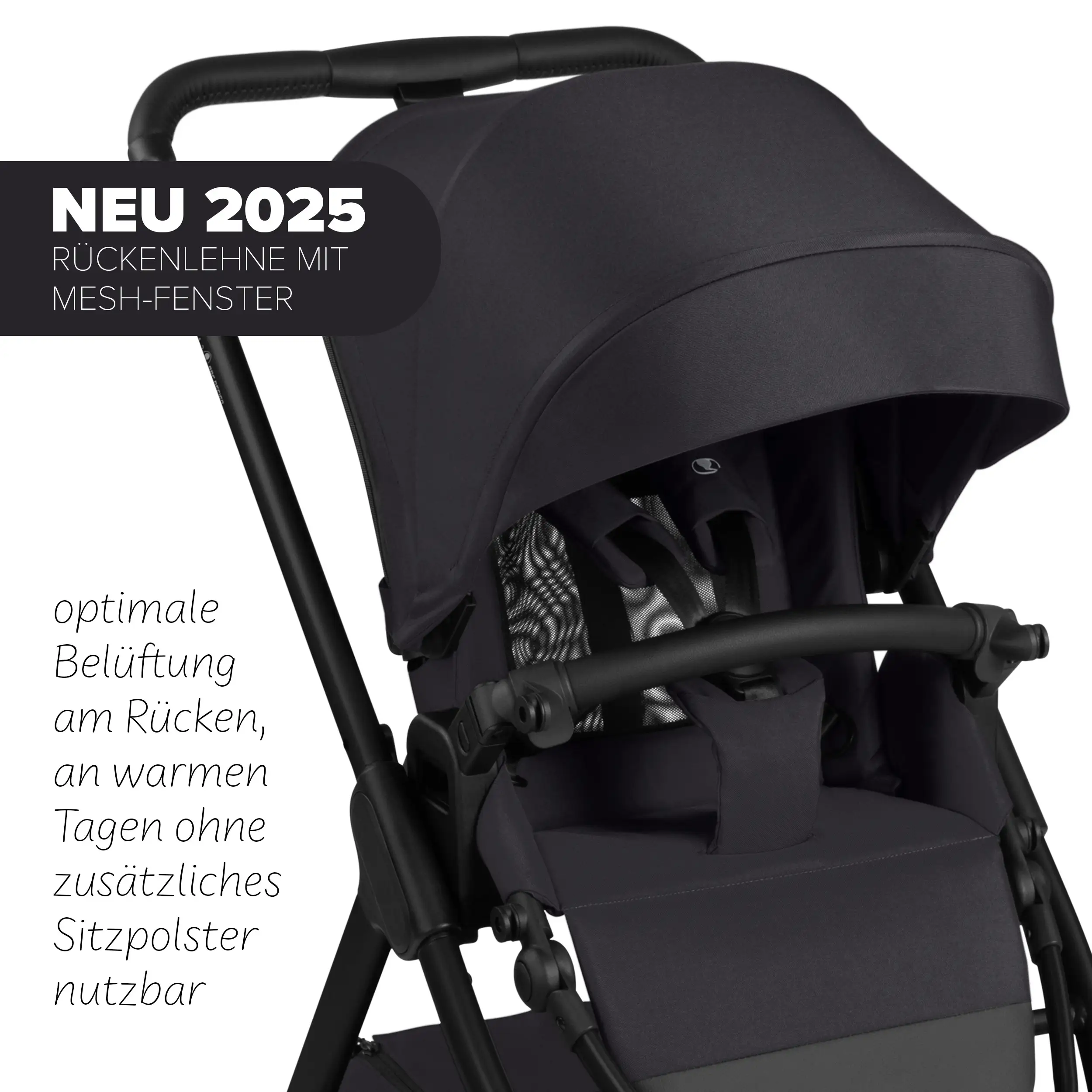 3in1-Kinderwagen-Starter-Set Samba 2 - Coal