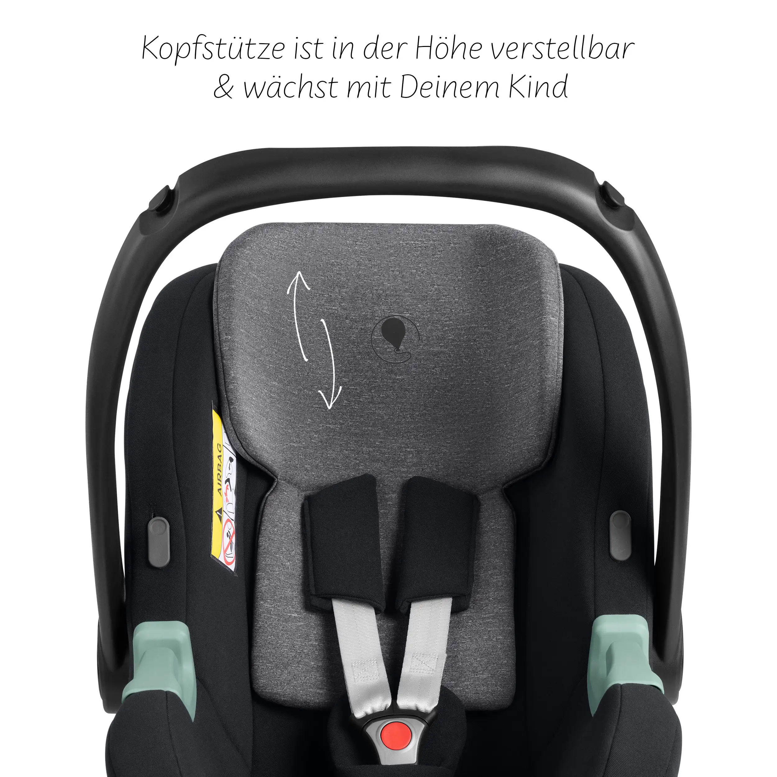 Infant Car Seat Tulip i-Size (for Newborn Babys) - Graphite