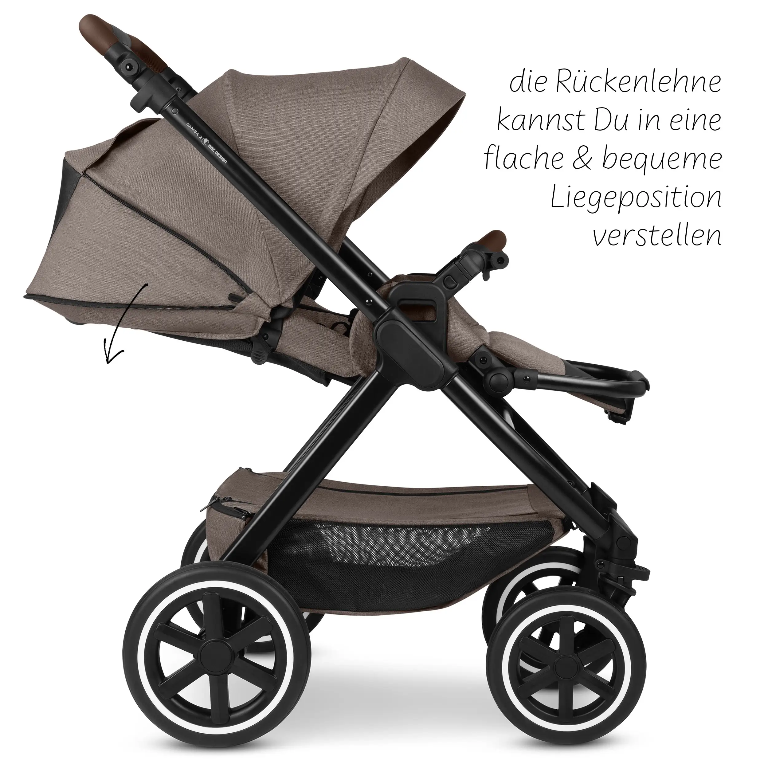 3in1 Kinderwagen-Set Samba 2 - Nature