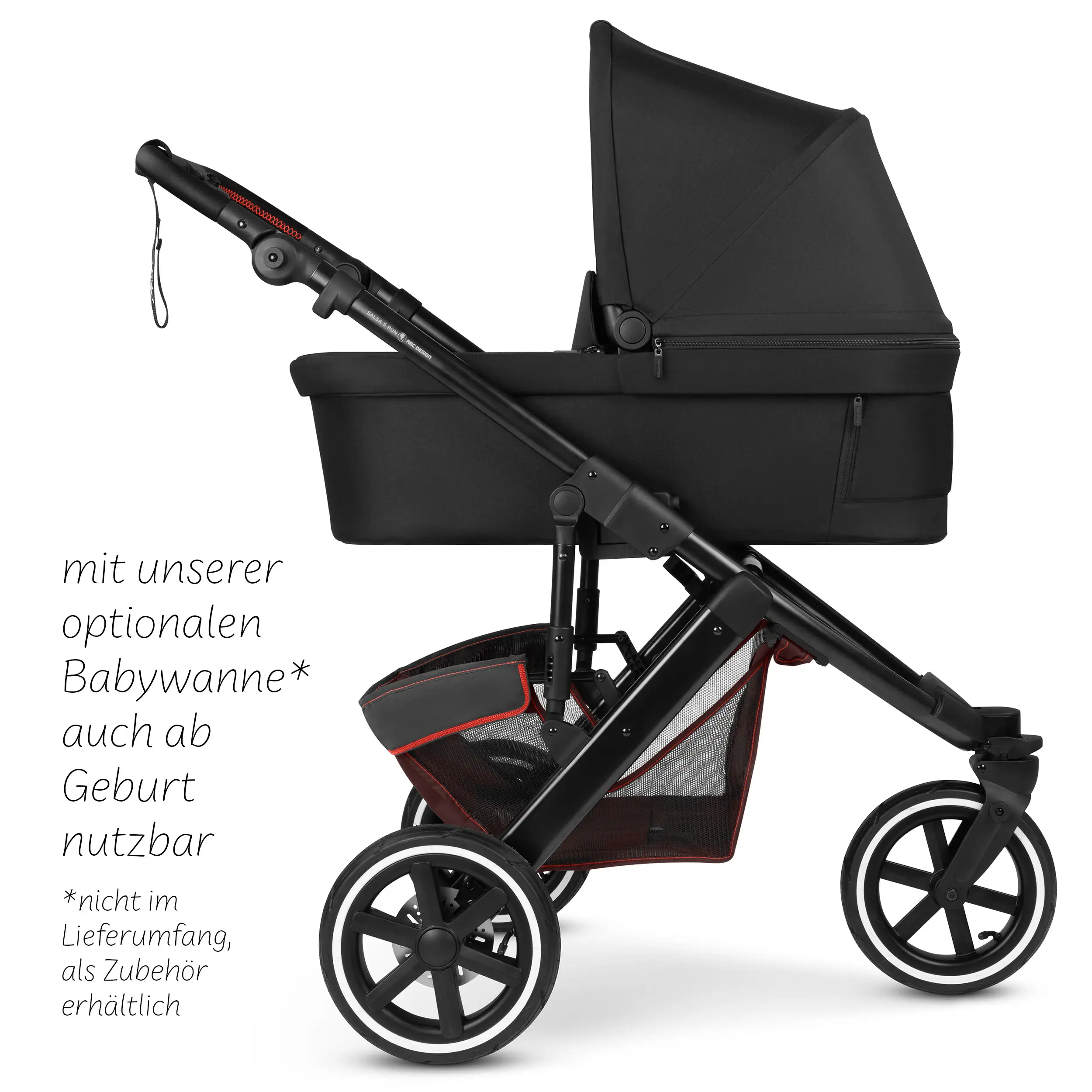 Running Stroller Salsa 5 Run (with sports approval) - Umbra