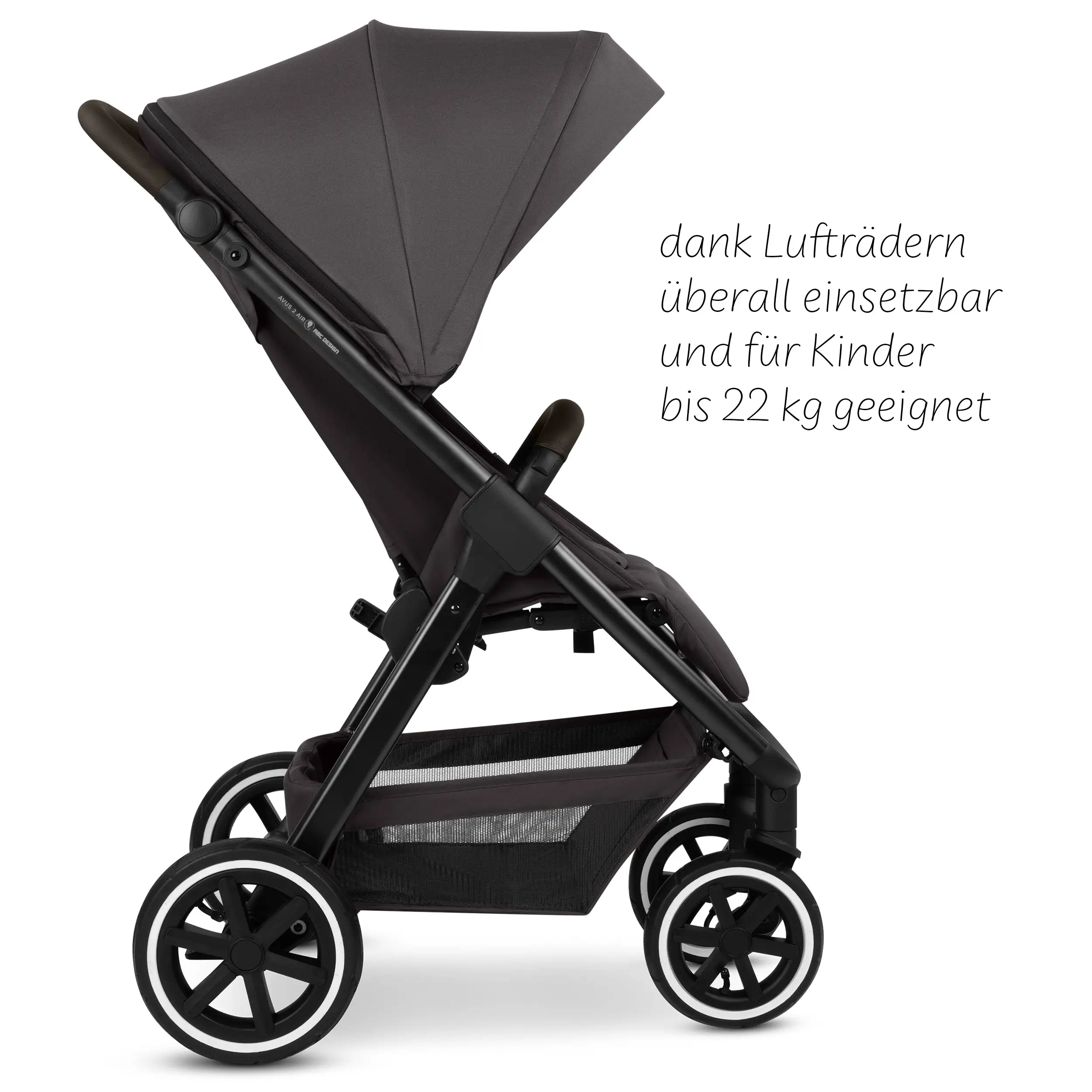 Stroller Avus 2 Air | With Air Tires - Falcon