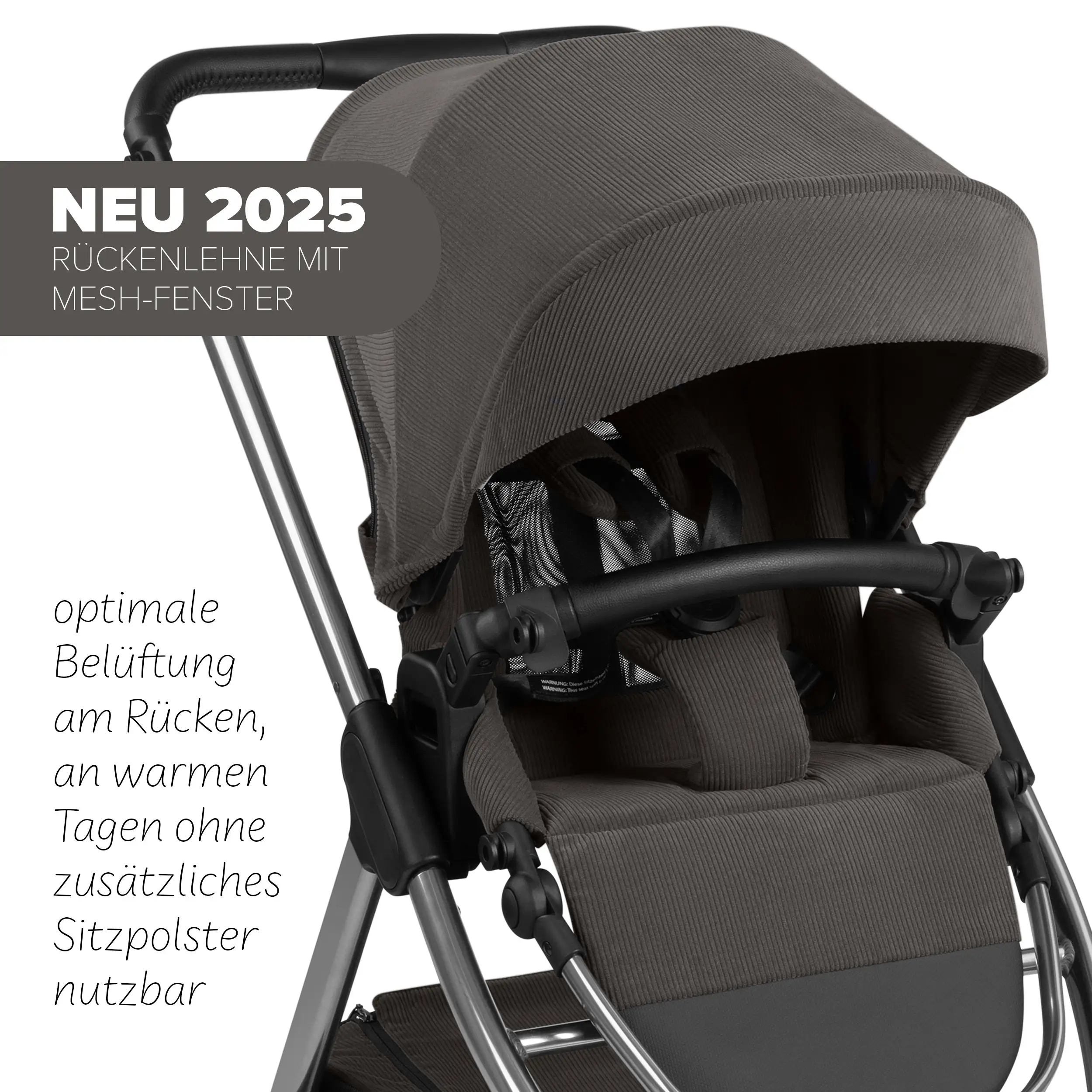 3in1 Kinderwagen-Set Samba 2 - Almond