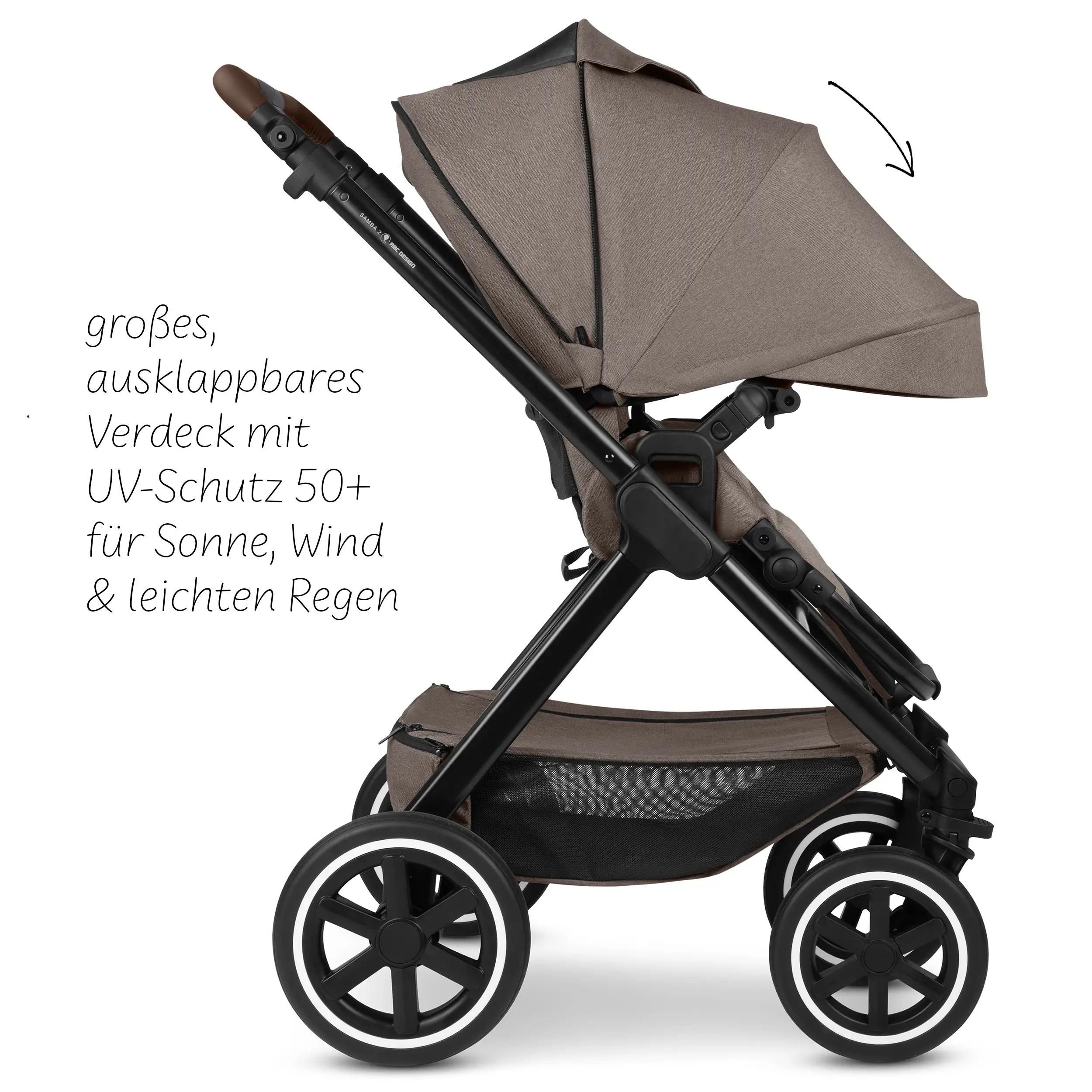 3in1 Kinderwagen-Set Samba 2 - Nature