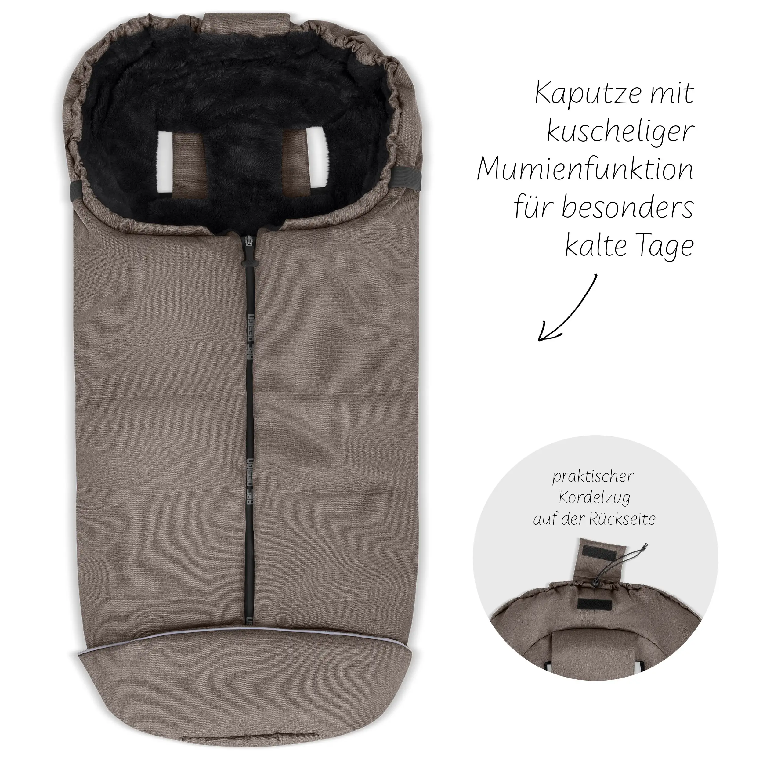 Winter Footmuff for Stroller - Nature