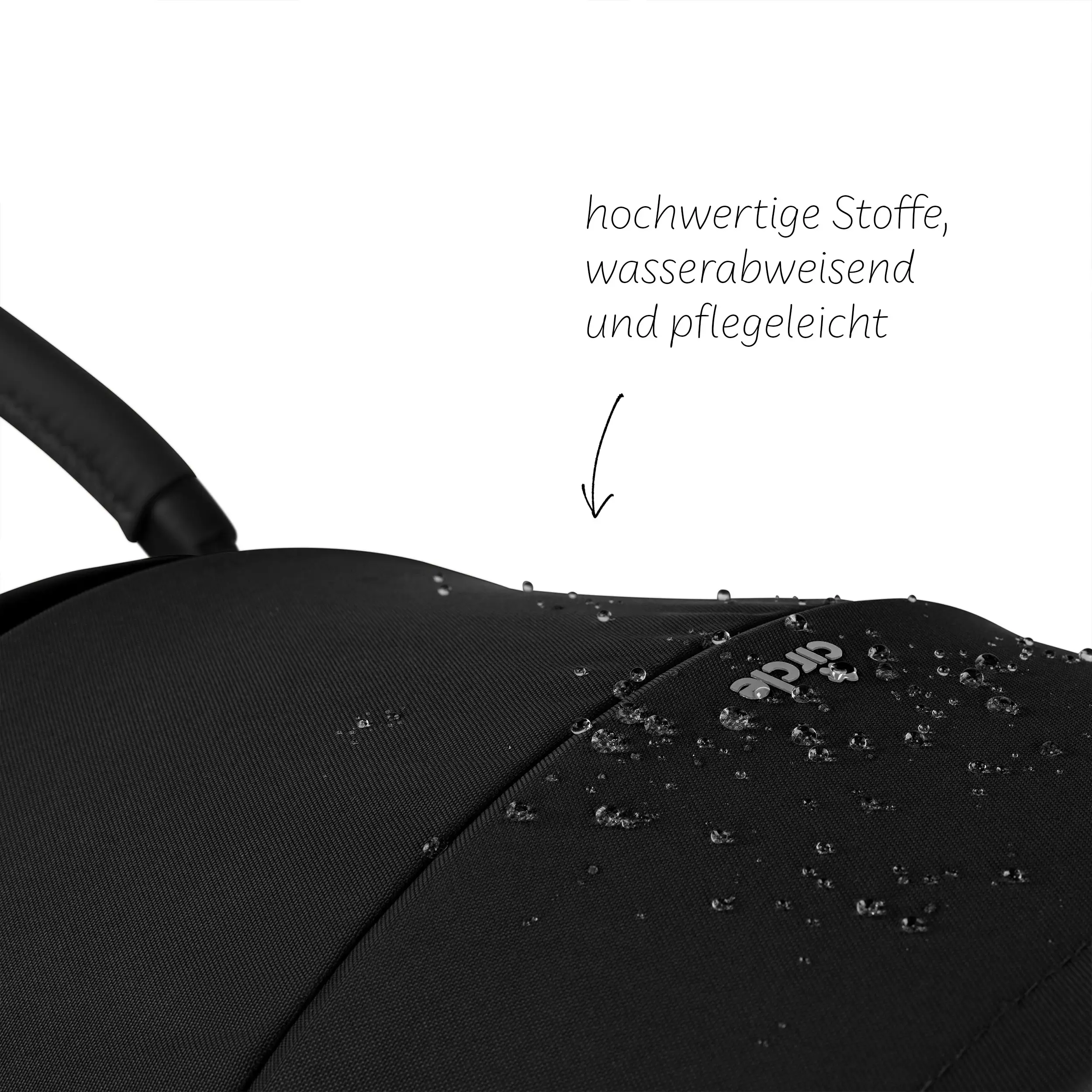 Geschwisterkinderwagen D Two - Black