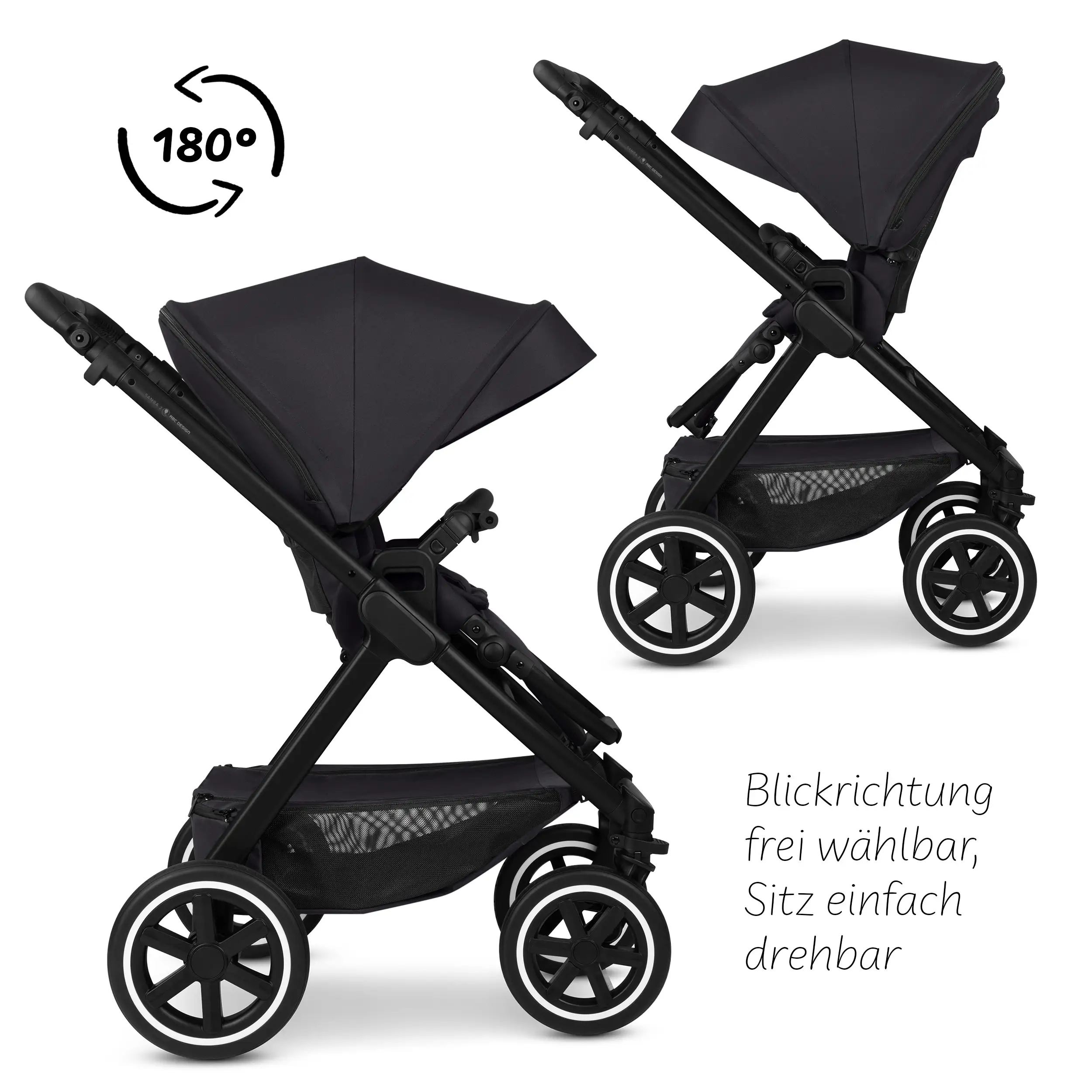 Stroller Samba 2 - Coal