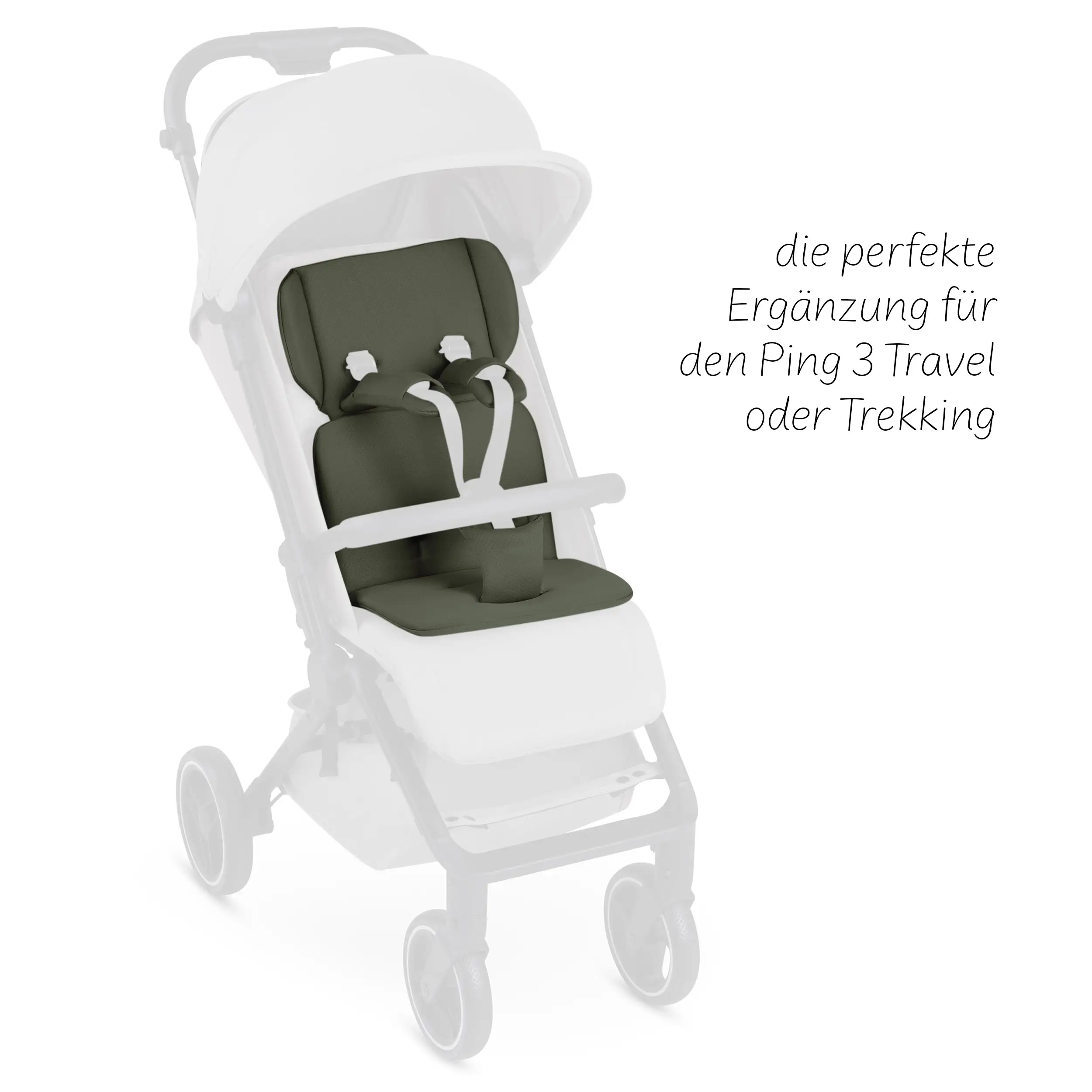 Comfort Seat Cover for Stroller Ping 3 - Cozy Olive