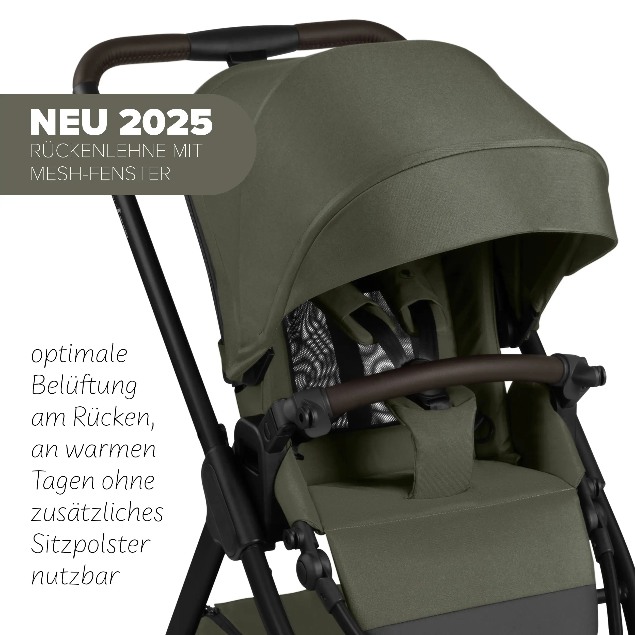 3in1 Kinderwagen-Set Samba 2 - Avocado