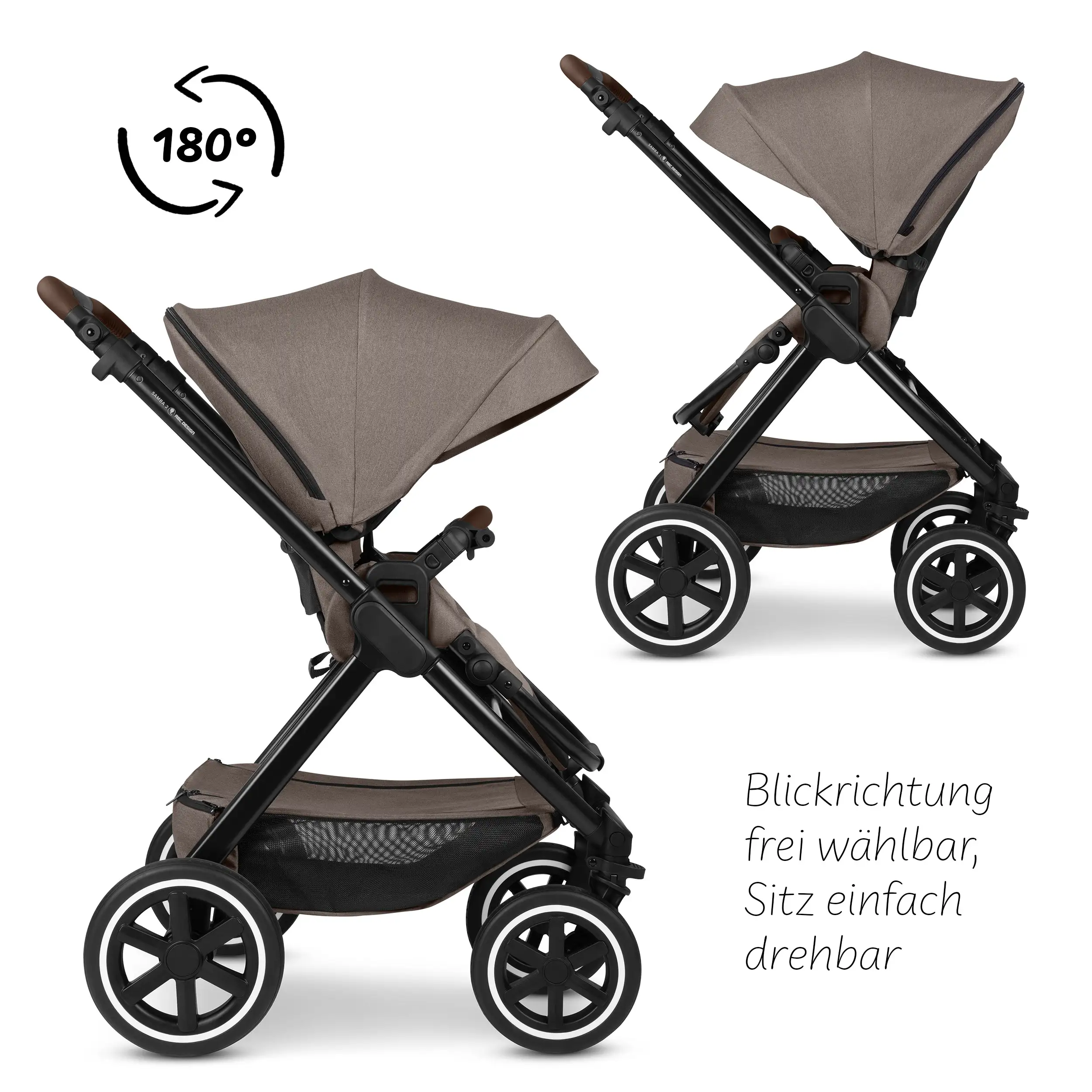 2in1 Stroller Samba 2 - Nature