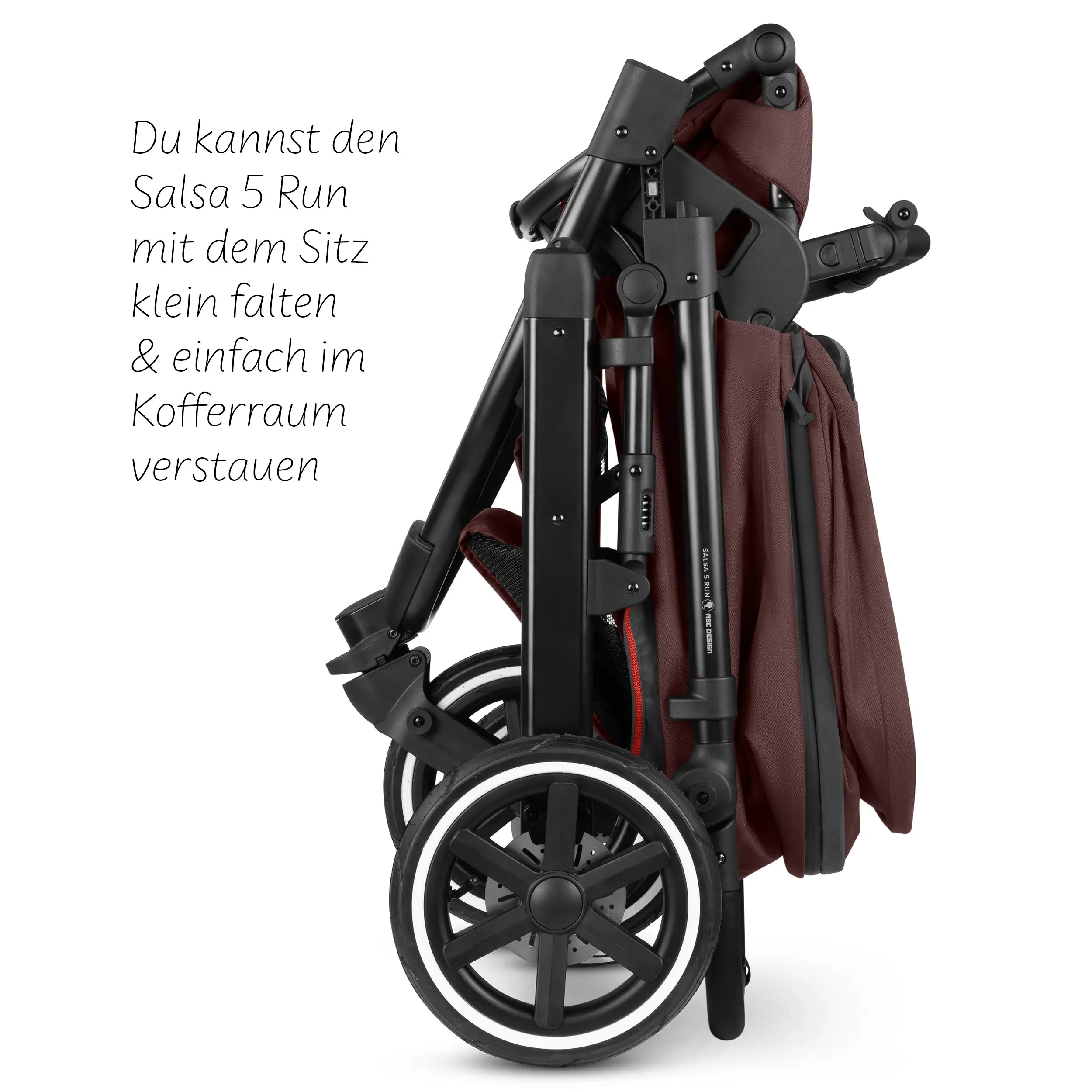 Kombi-Kinderwagen Salsa 5 Run - Umbra