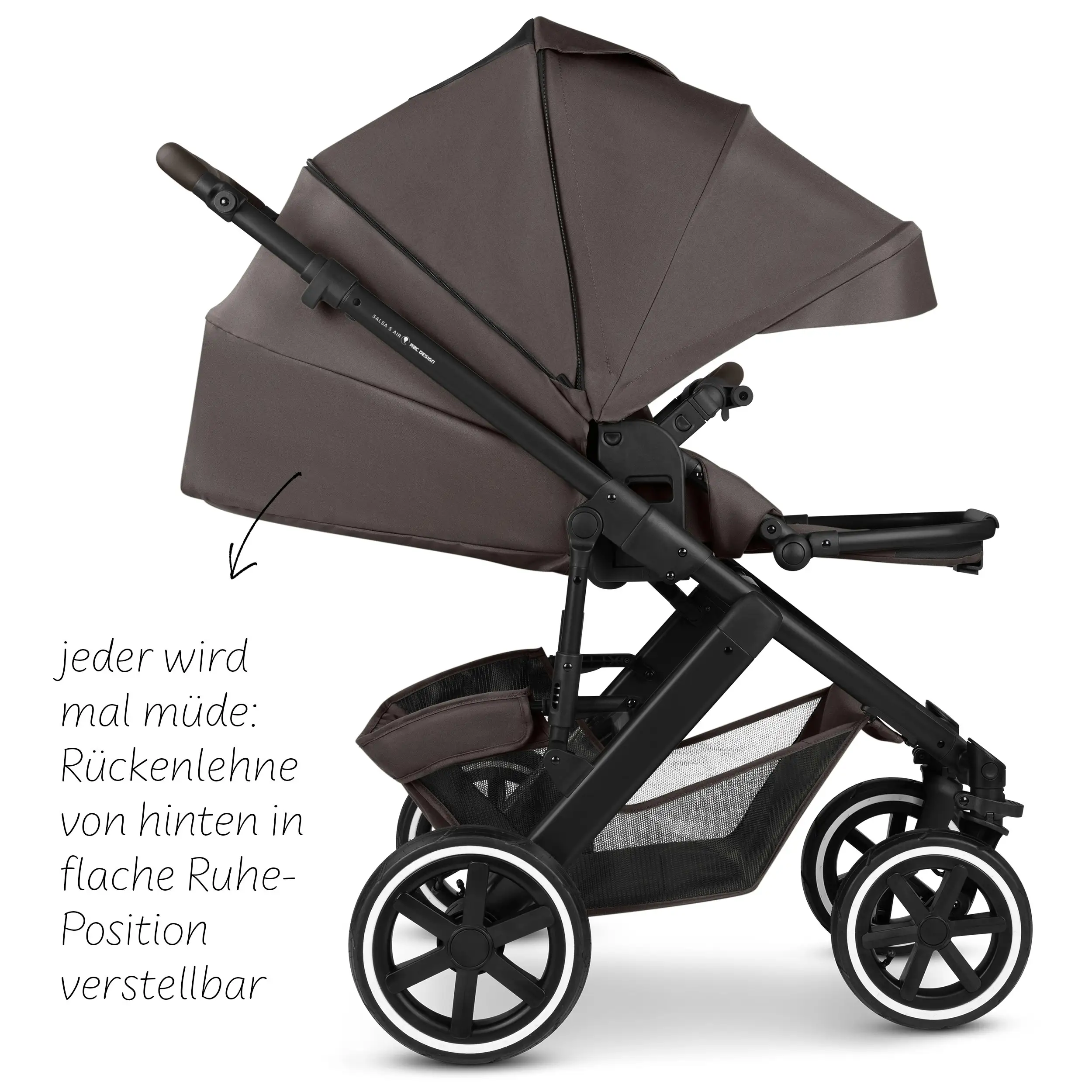 Ensemble poussette 3 en 1 Salsa 5 Air avec siège auto pour bébé - Teddy