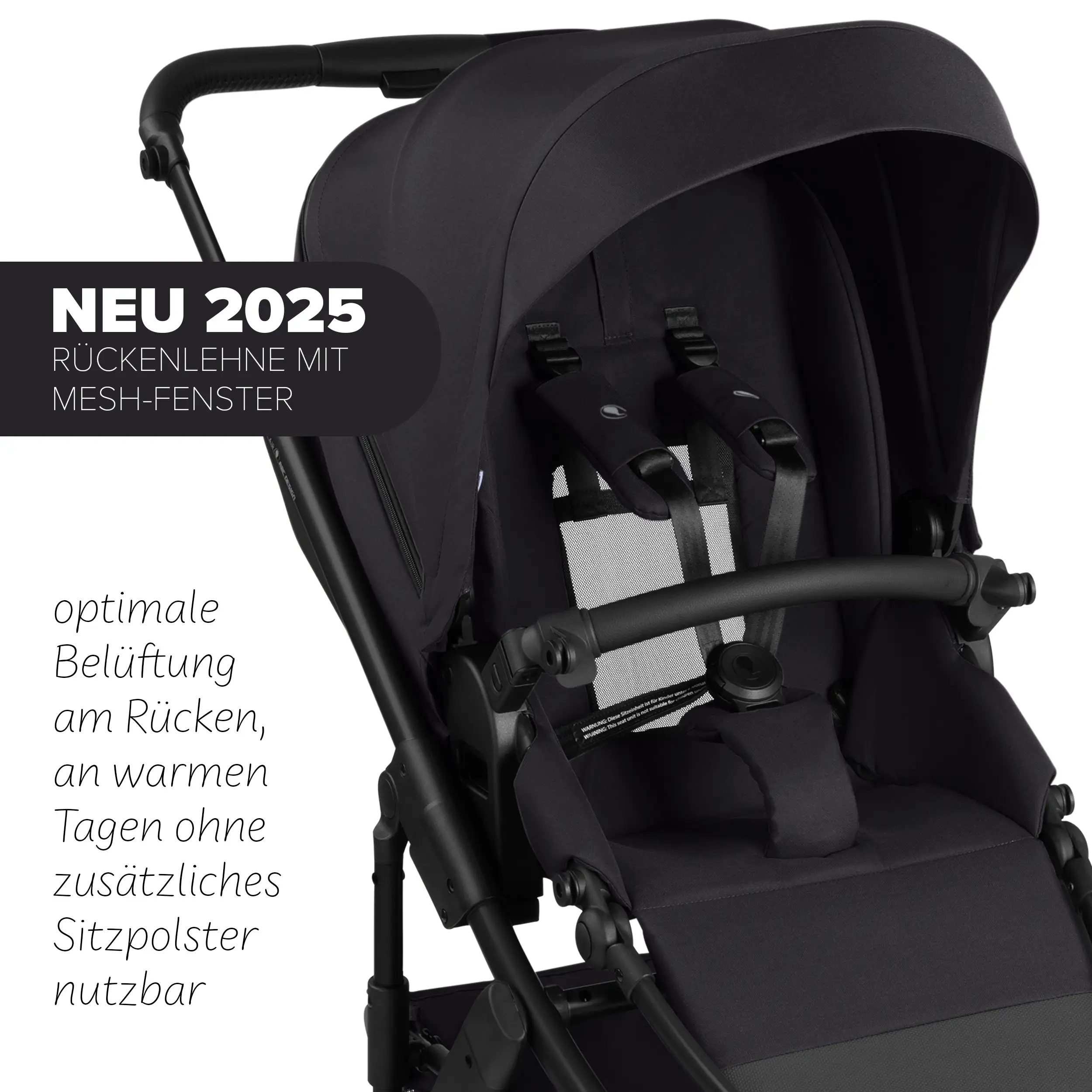 Kombi-Kinderwagen Salsa 5 Air - Coal